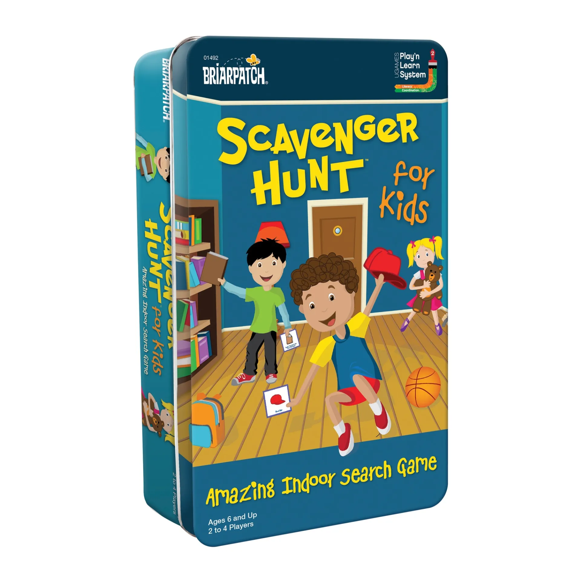 Scavenger Hunt for Kids Family Card Game in a Tin