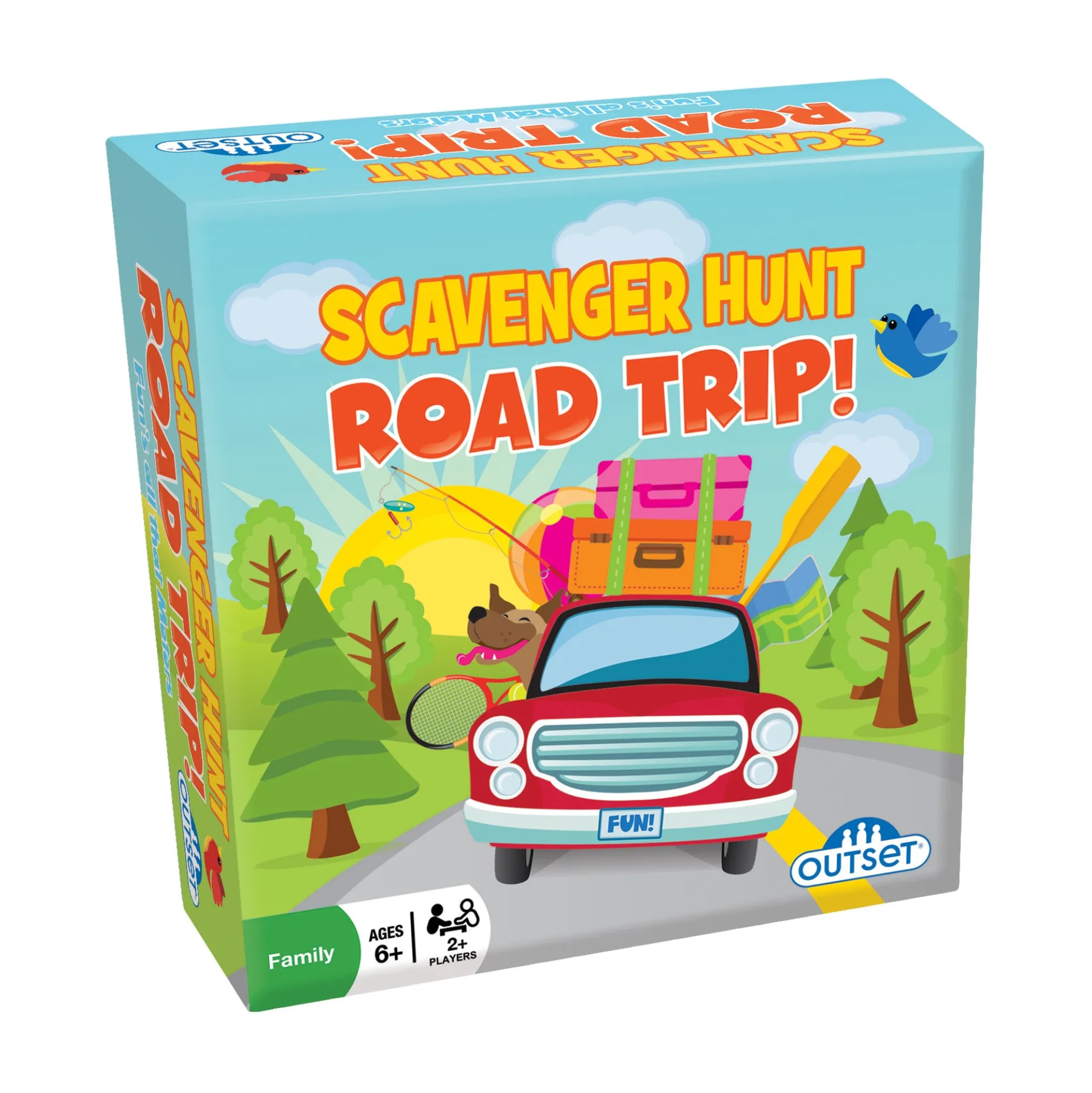 Scavenger Hunt Road Trip! Family Card Game