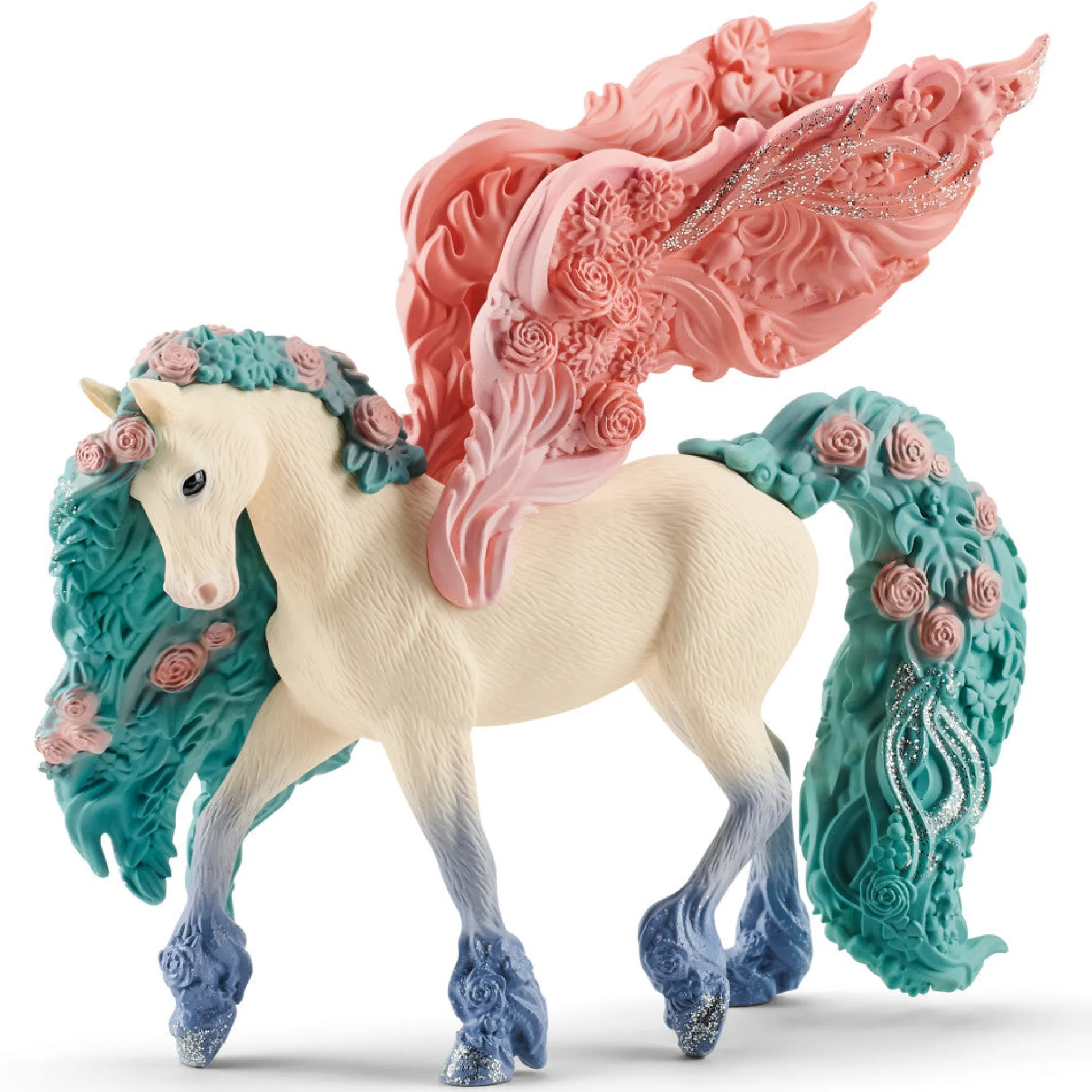 Schleich Bayala 7 inch Flower Pegasus - Magical Figurine