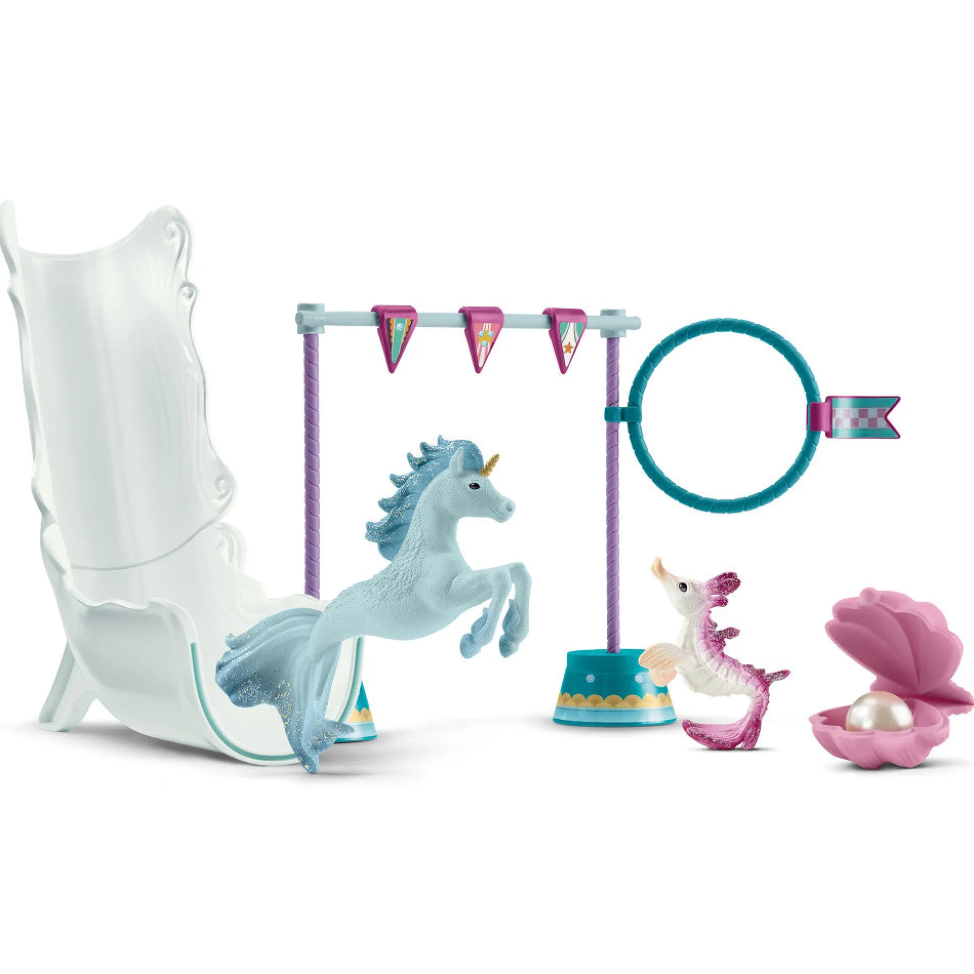 Schleich Bayala Magical Underwater Tournament - 18pc Fantasy Playset