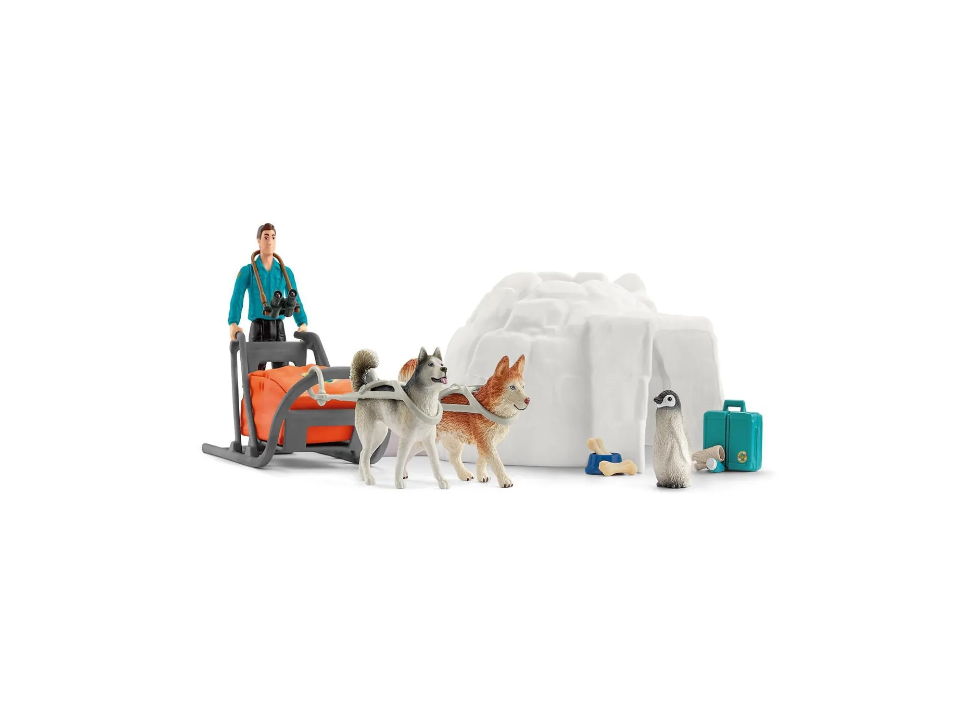 Schleich Wild Life: Antarctic Expedition 19-Piece Playset