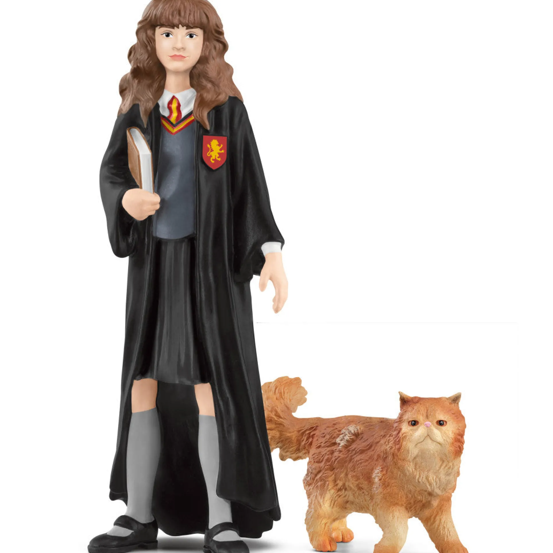 Schleich Wizarding World Harry Potter 3.9 Inch Collectible Figurines - Hermione & Crookshanks
