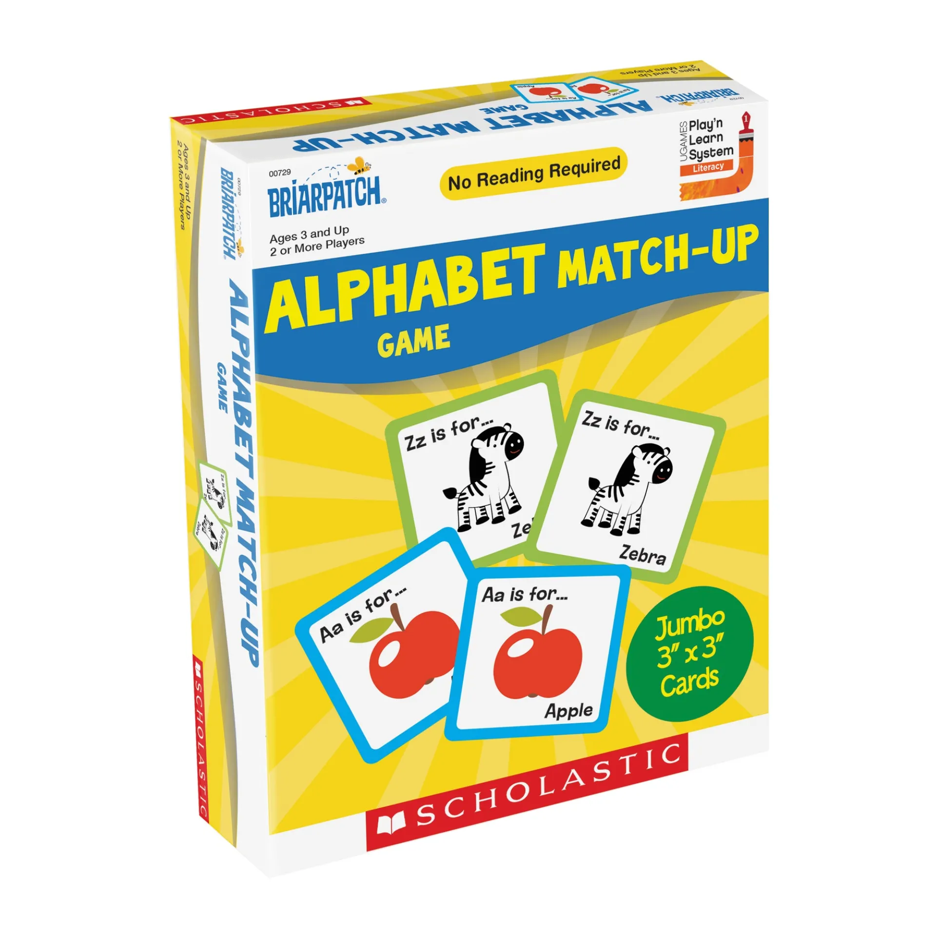 Scholastic Alphabet Match-Up Game - Early Literacy Booster