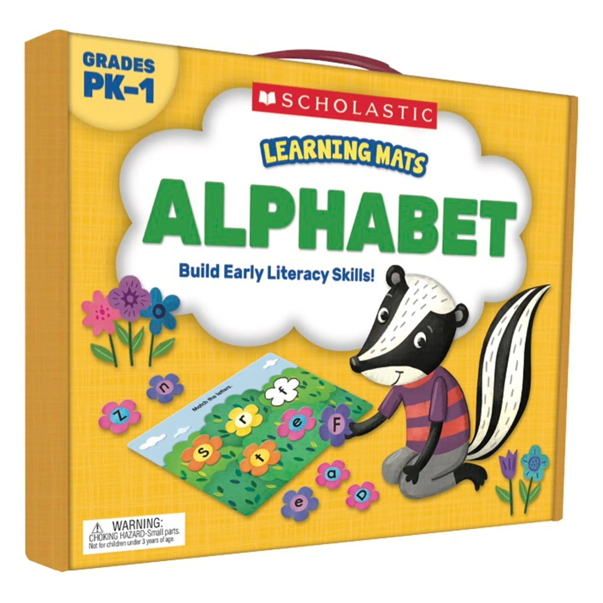 Scholastic Alphabet Learning Mats - Engaging Educational Play - PreK to Grade 1