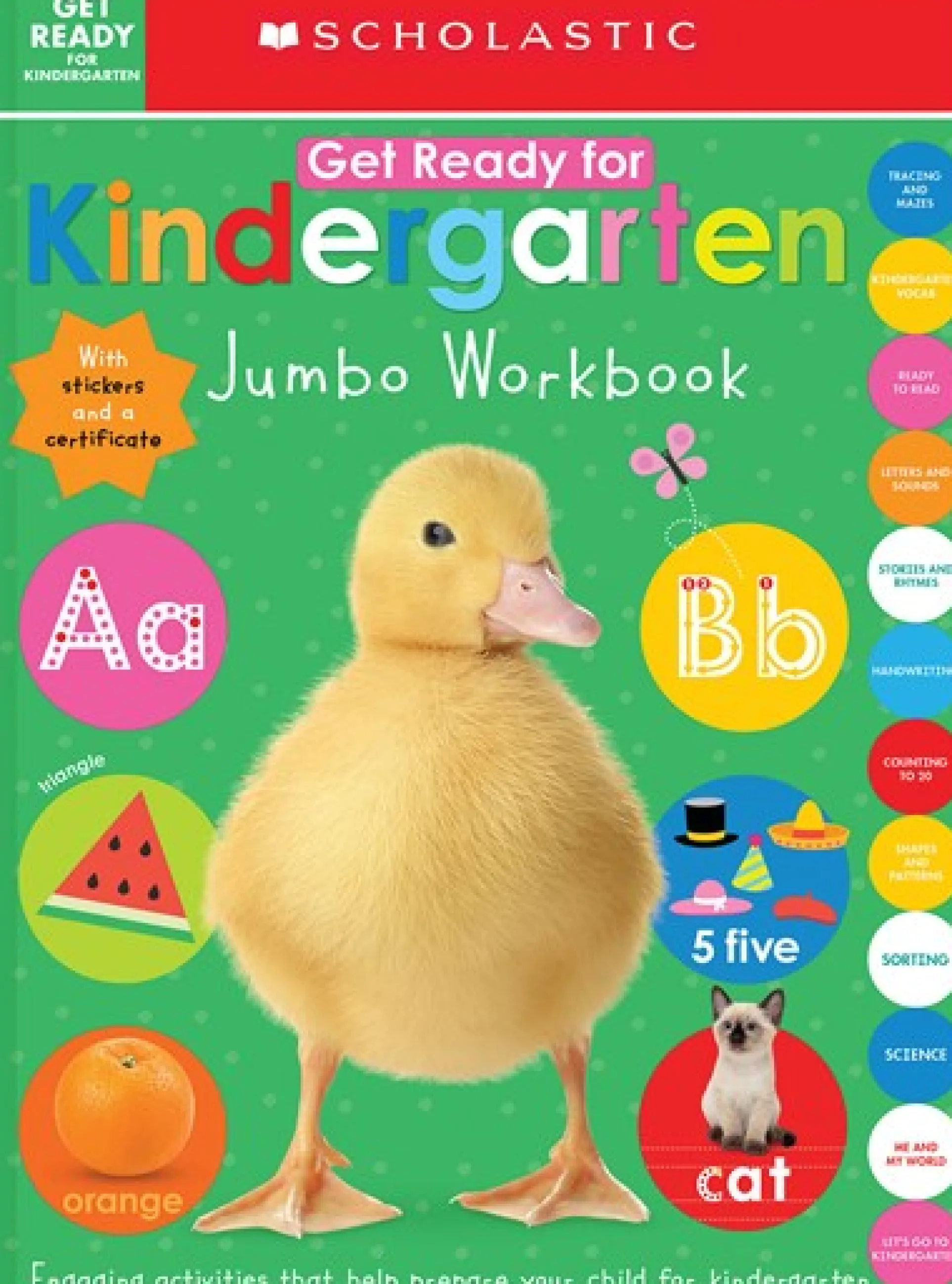 Scholastic Early Learners - Get Ready for Kindergarten Jumbo Workbook