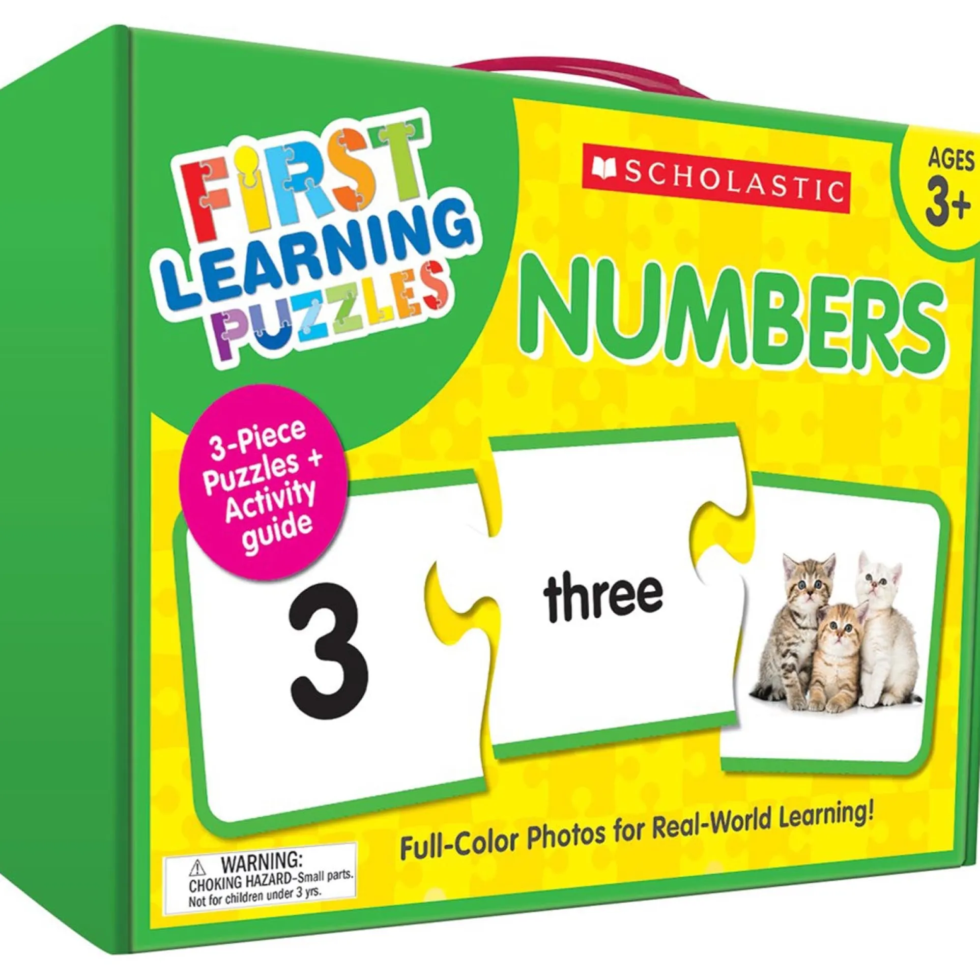 Scholastic First Learning Puzzles: Numbers - Colorful Educational Set