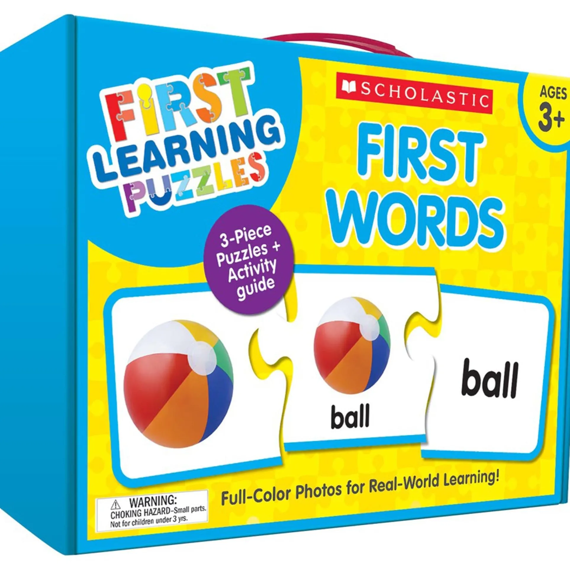 Scholastic First Learning Puzzles: First Words - Educational Toy