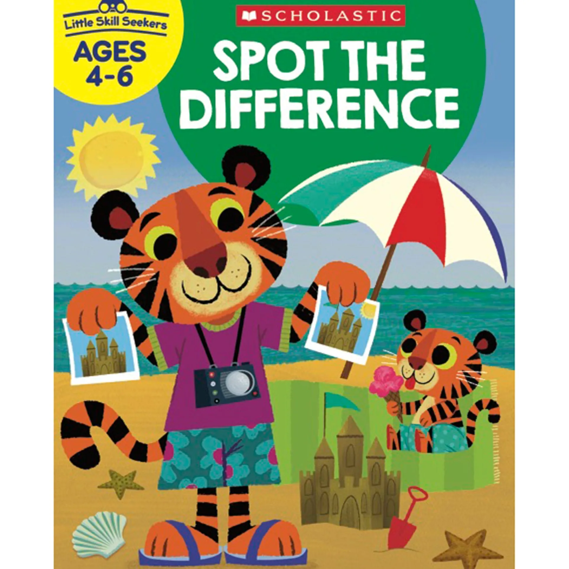 Scholastic Little Skill Seekers - Spot the Difference Activity Book - Pack of 6
