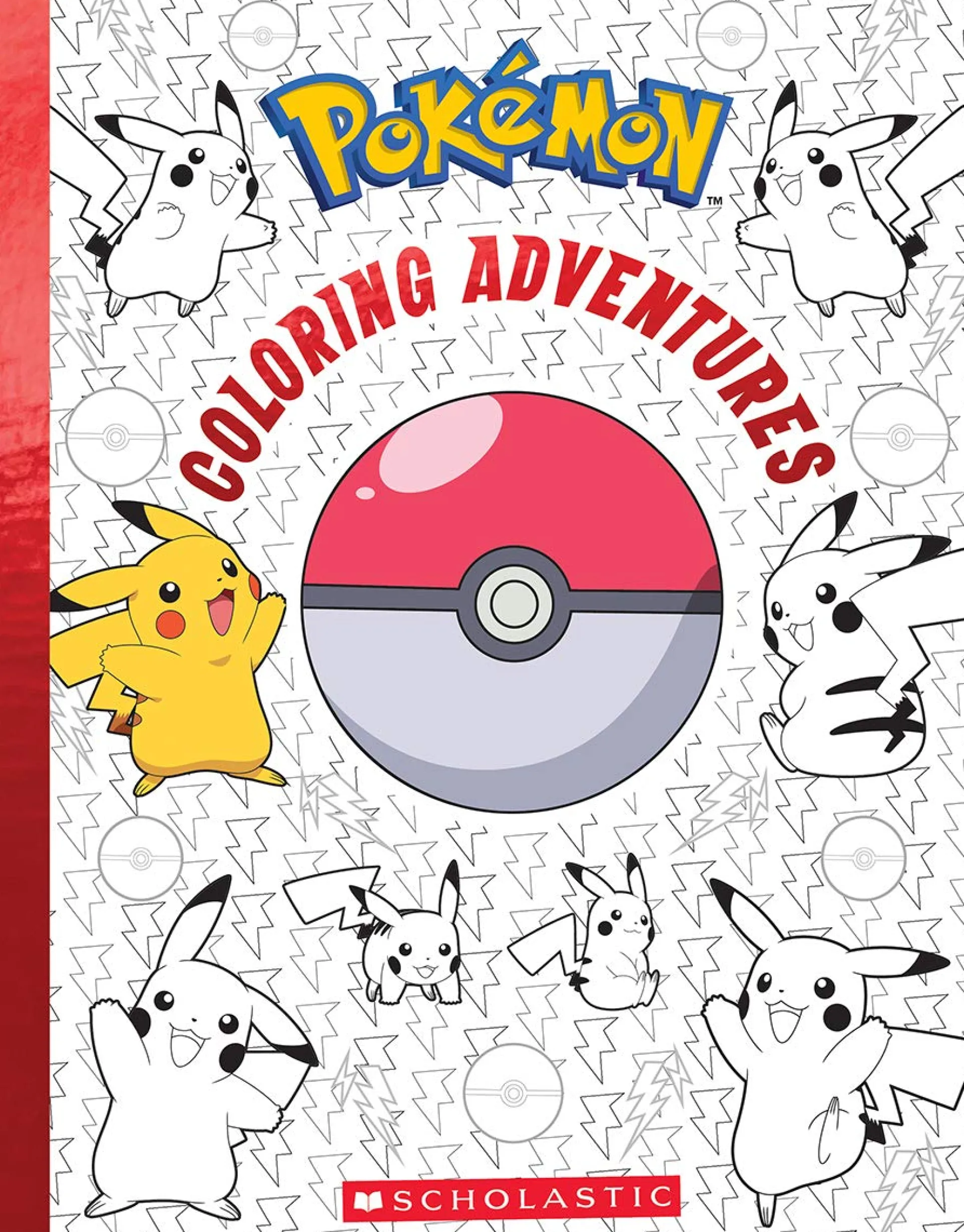 Scholastic Pokémon Coloring Adventures - Official Coloring Book