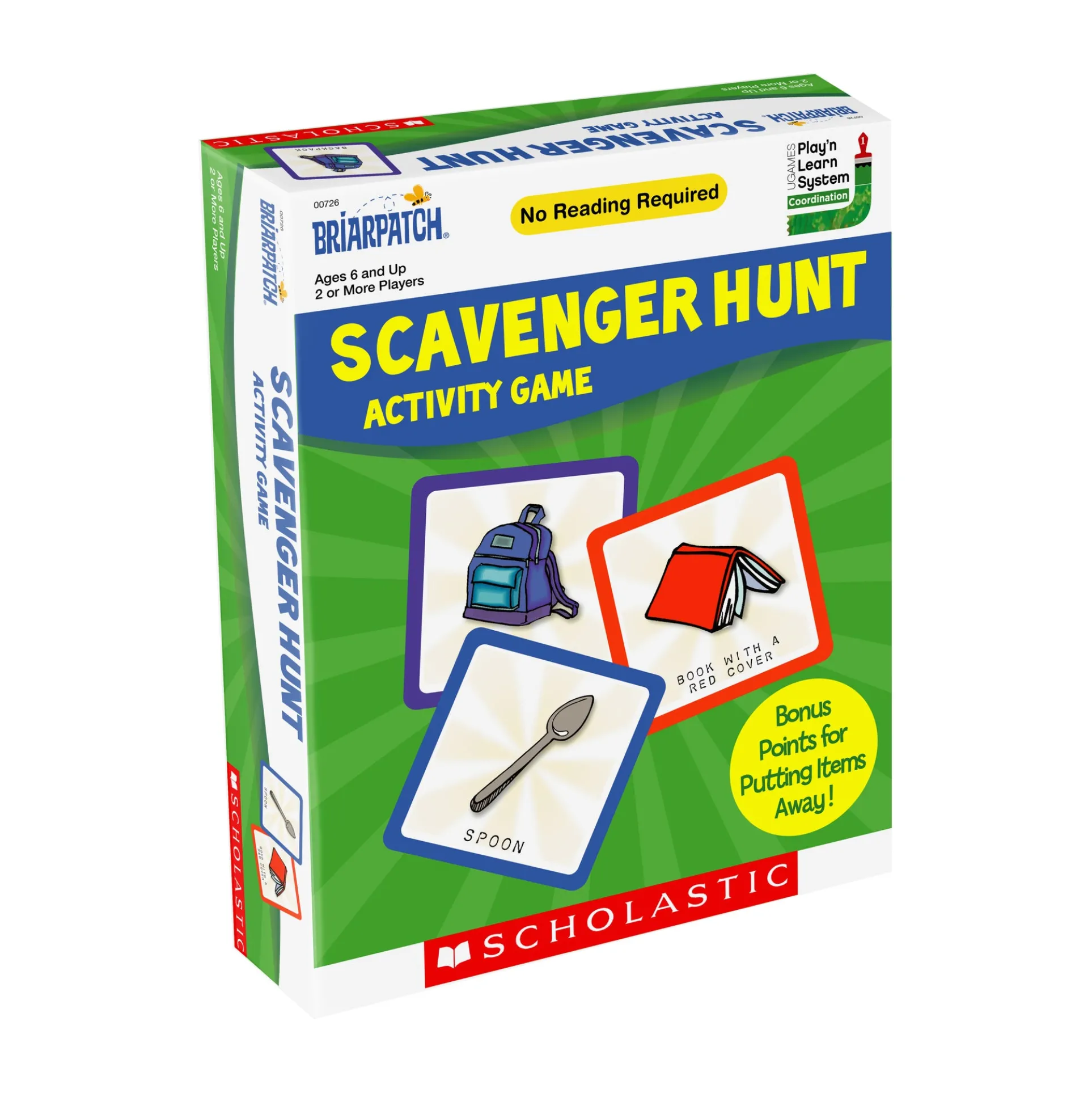 Scholastic Scavenger Hunt Indoor Family Game by Briarpatch