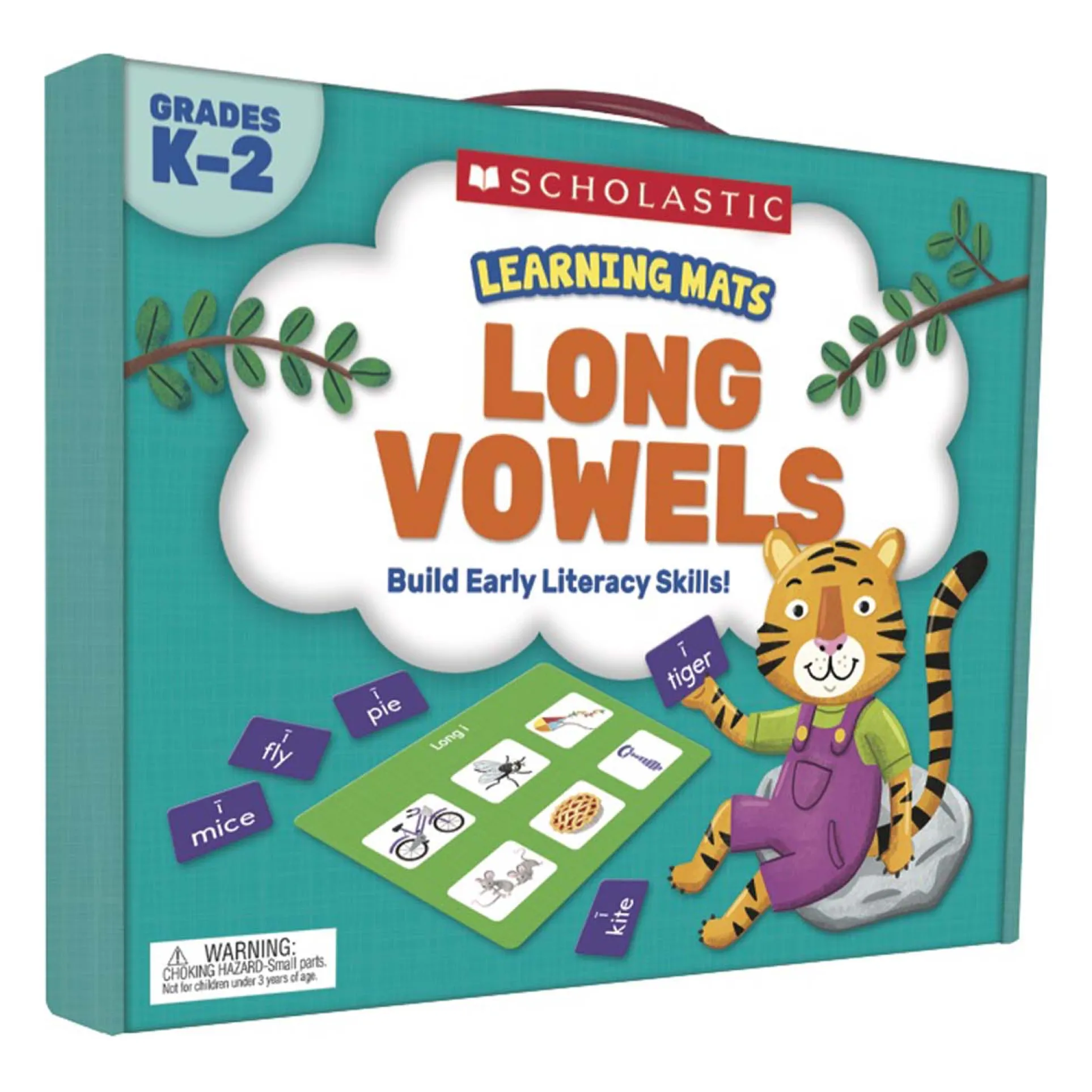 Scholastic Teaching Solutions Learning Mats - Long Vowels - Grades K-2