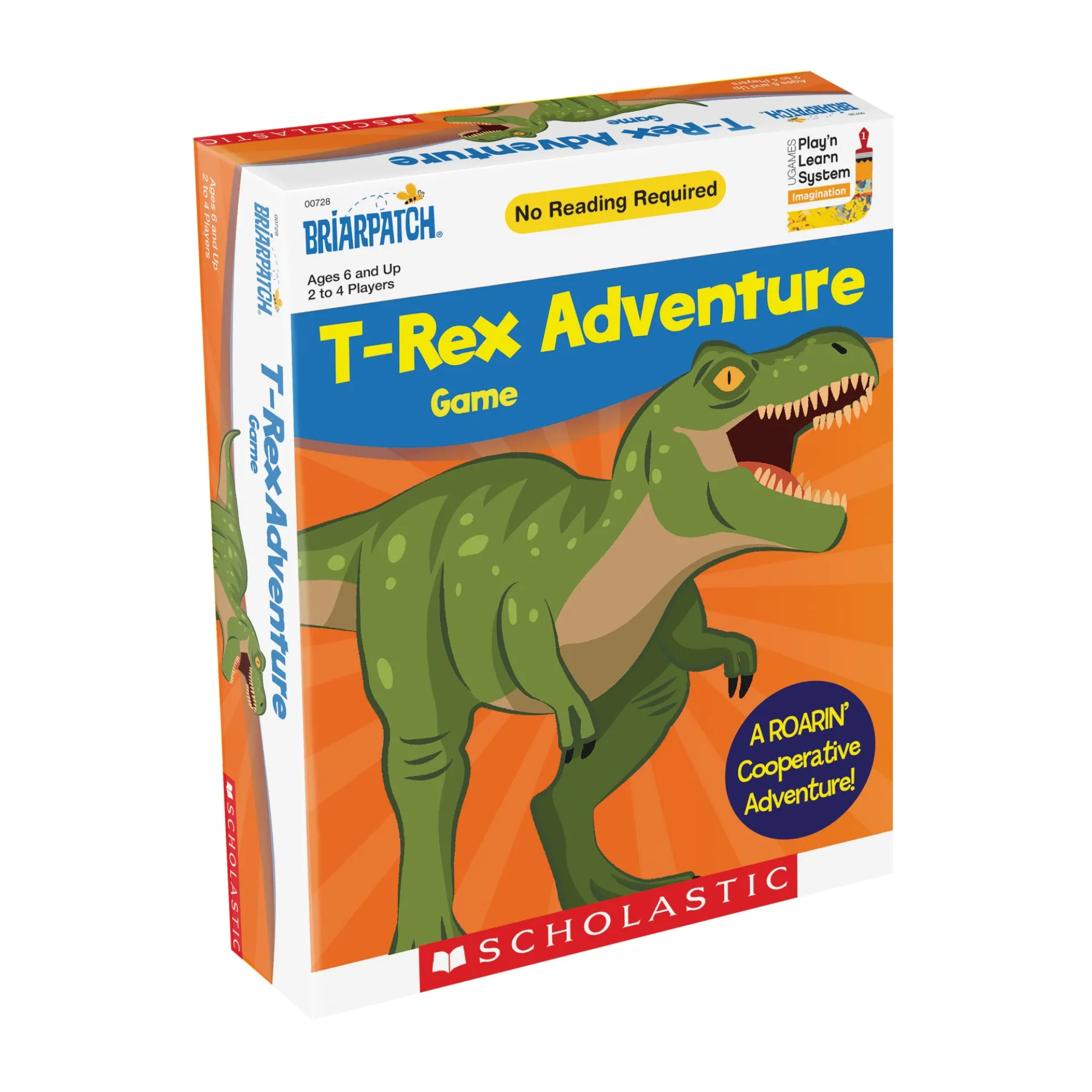Scholastic T-Rex Adventure Strategy Board Game