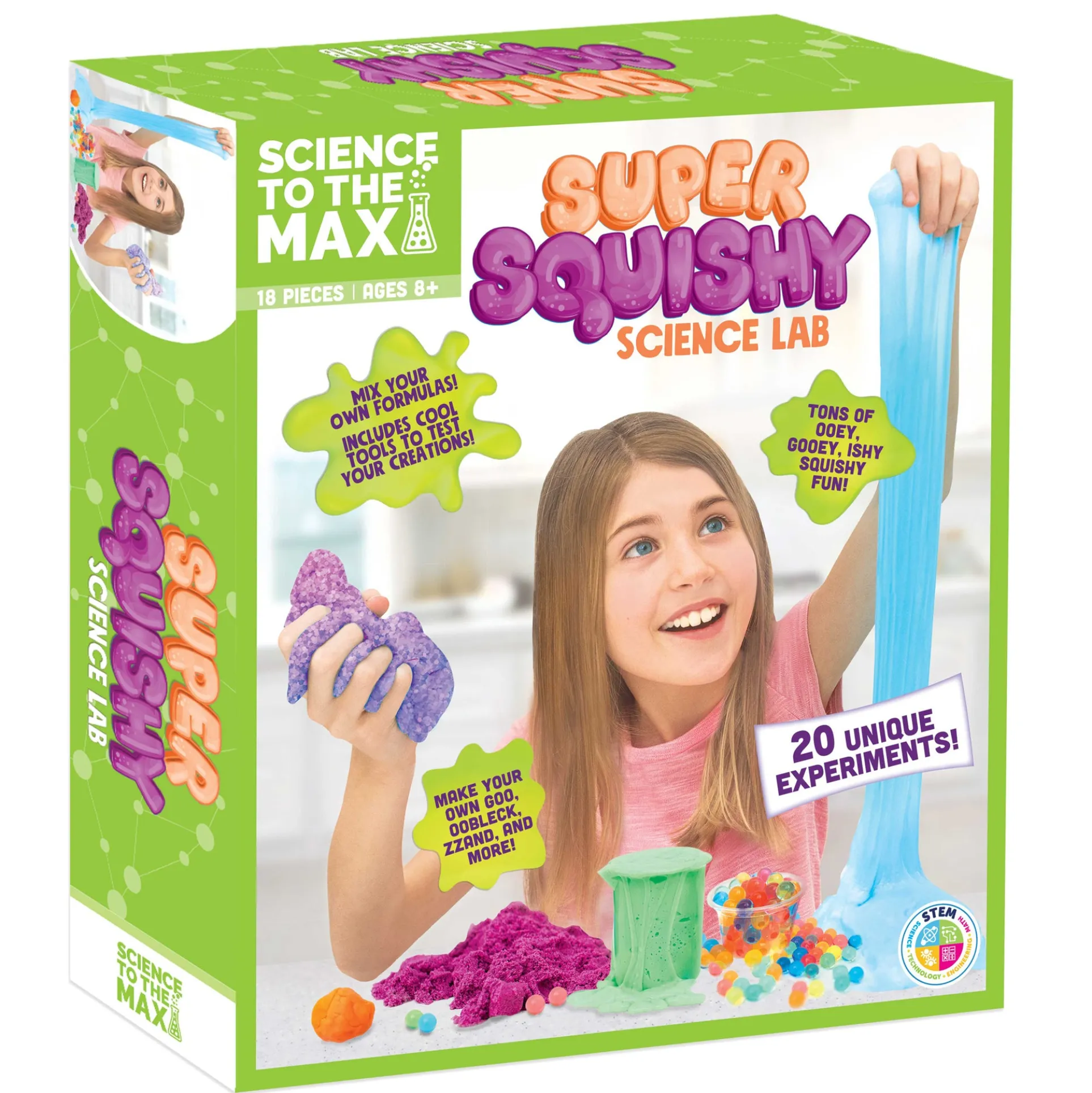 Science to the Max Squishy Science Lab Polymer Exploration Kit