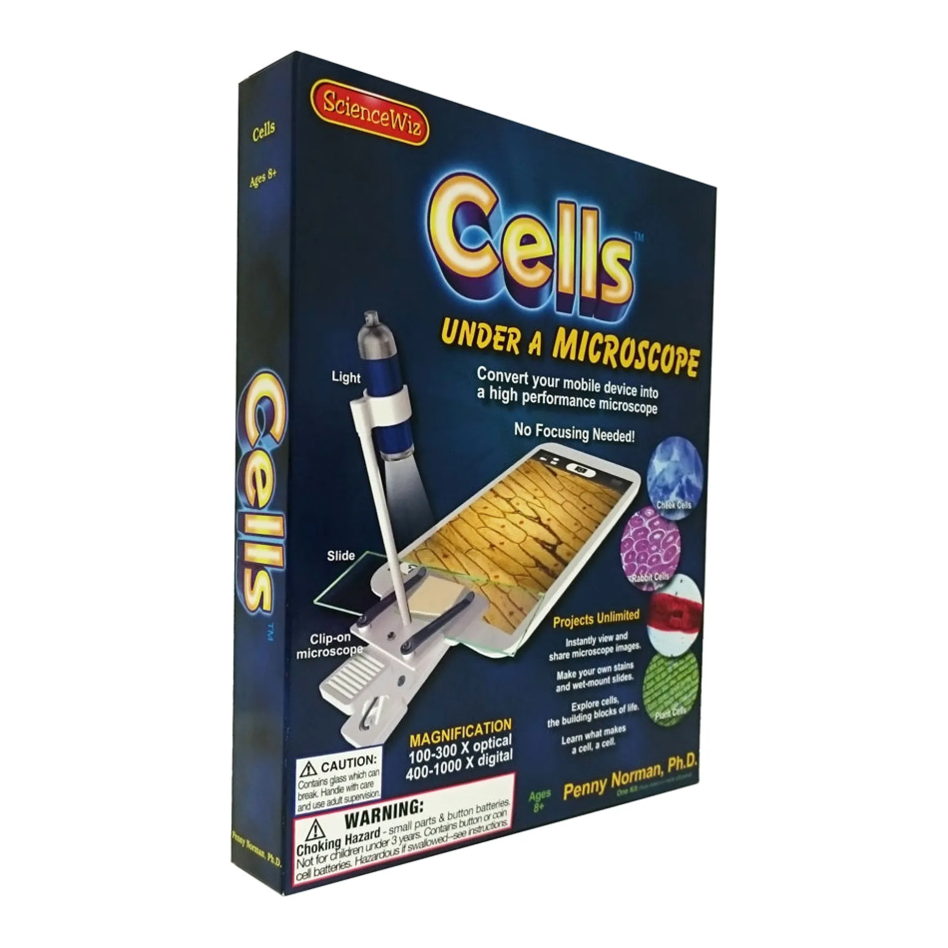 ScienceWiz High-Performance Cells Microscope Exploration Kit