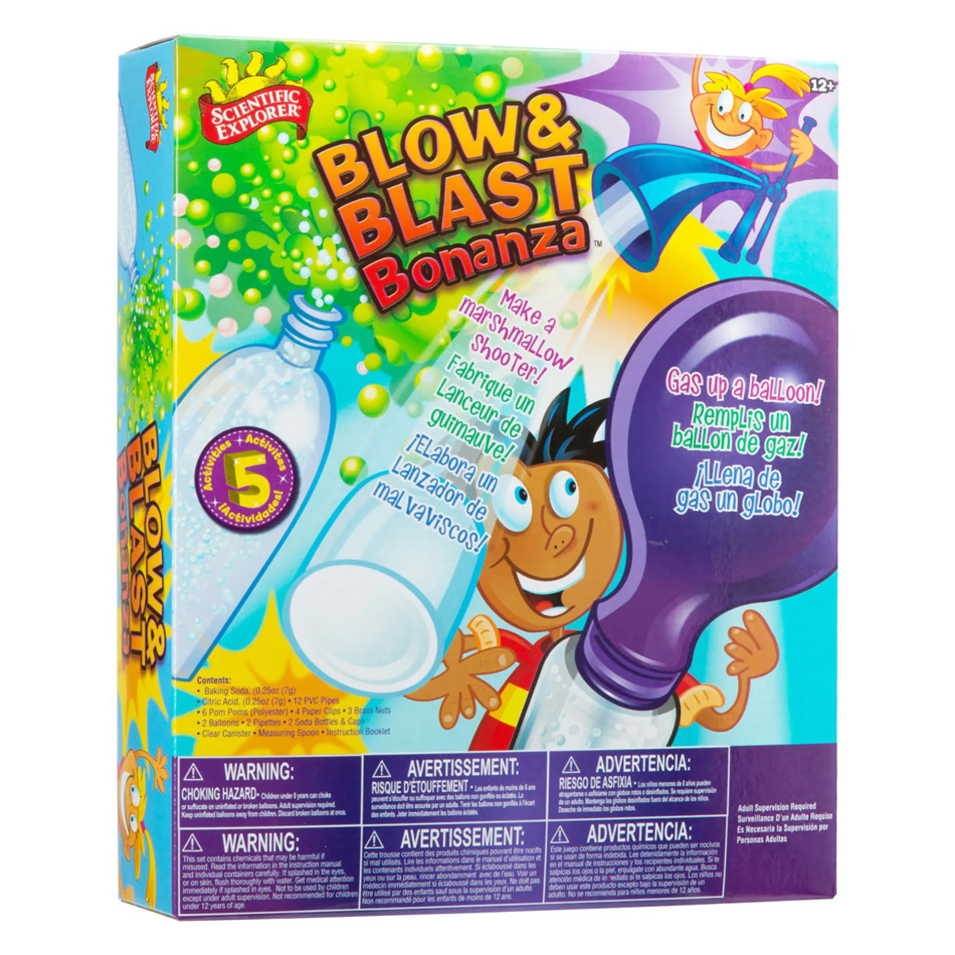 Scientific Explorer Blow & Blast Bonanza Air Pressure Science Kit