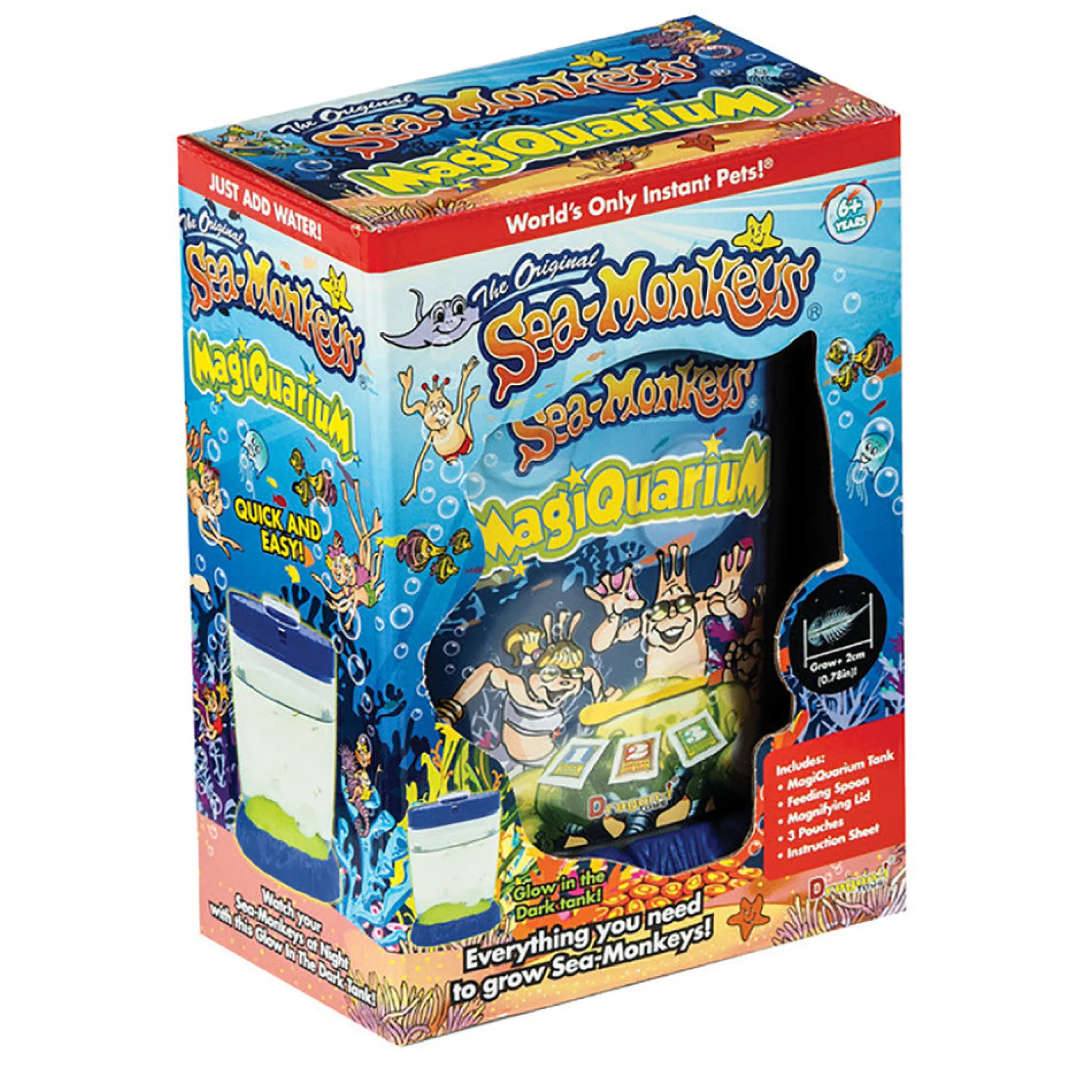 Sea-Monkeys Original Magiquarium Glow-in-the-Dark Aquarium Kit