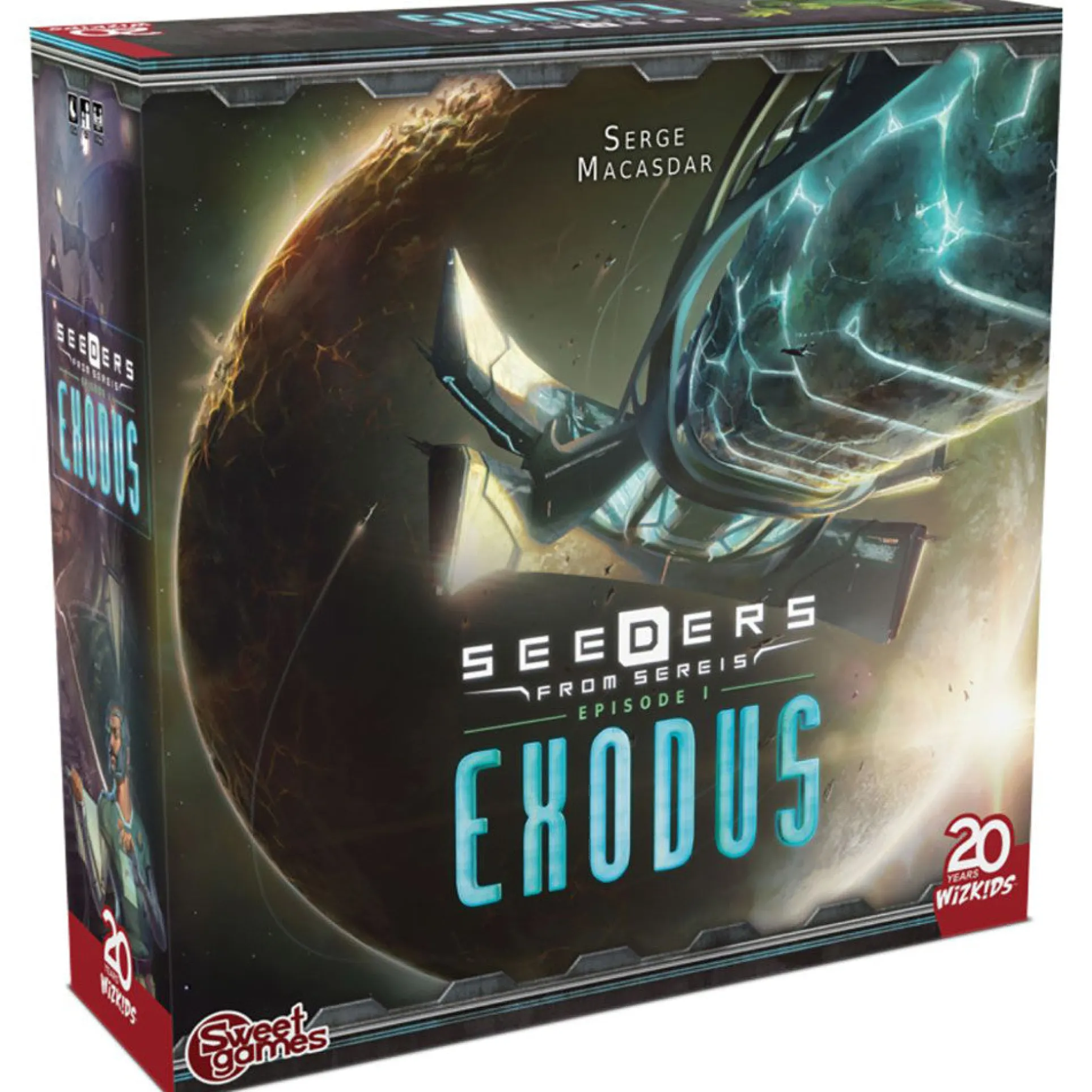 Seeders from Series: Exodus Strategic Sci-Fi Board Game