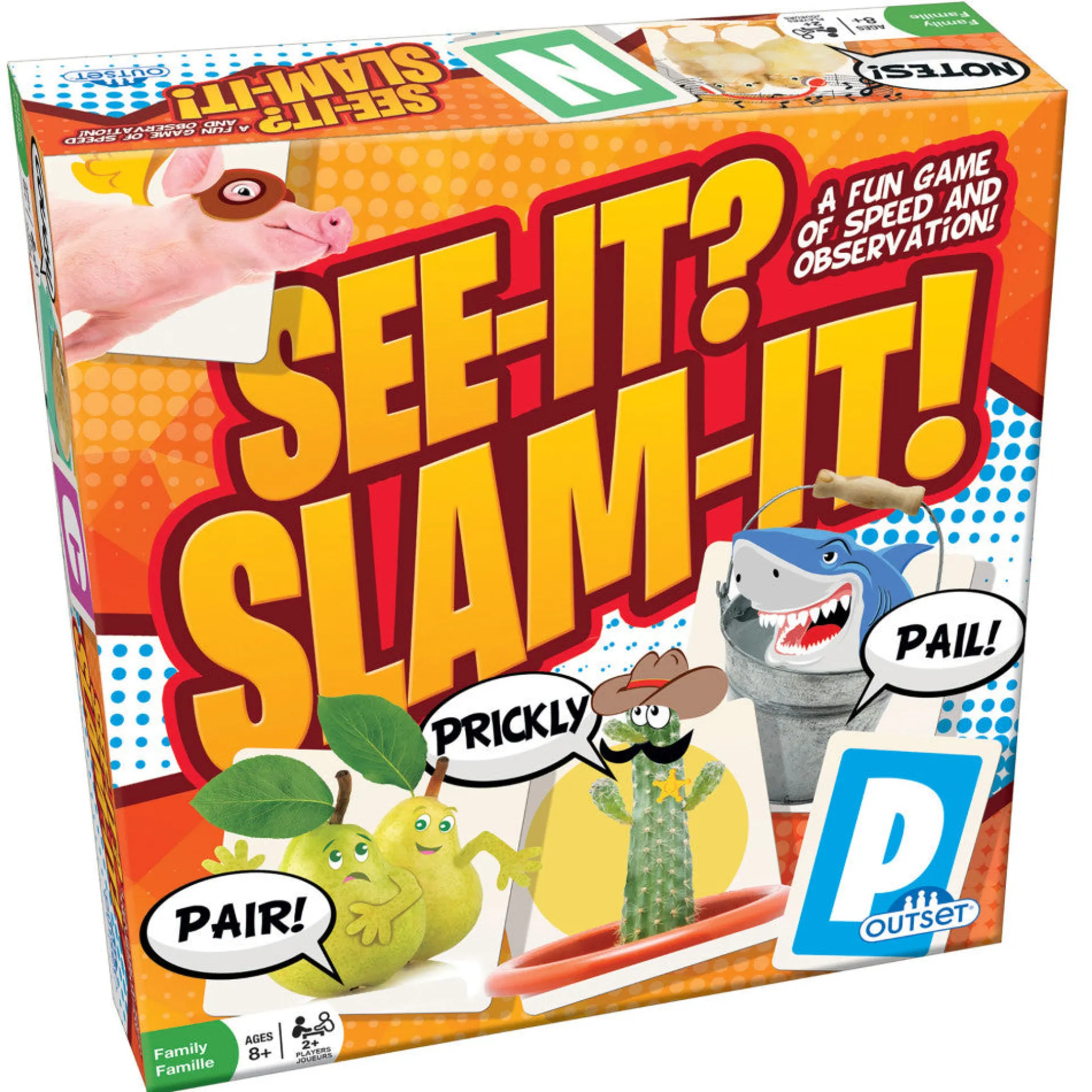 See-It? Slam-It! Picture Card Slapping Game