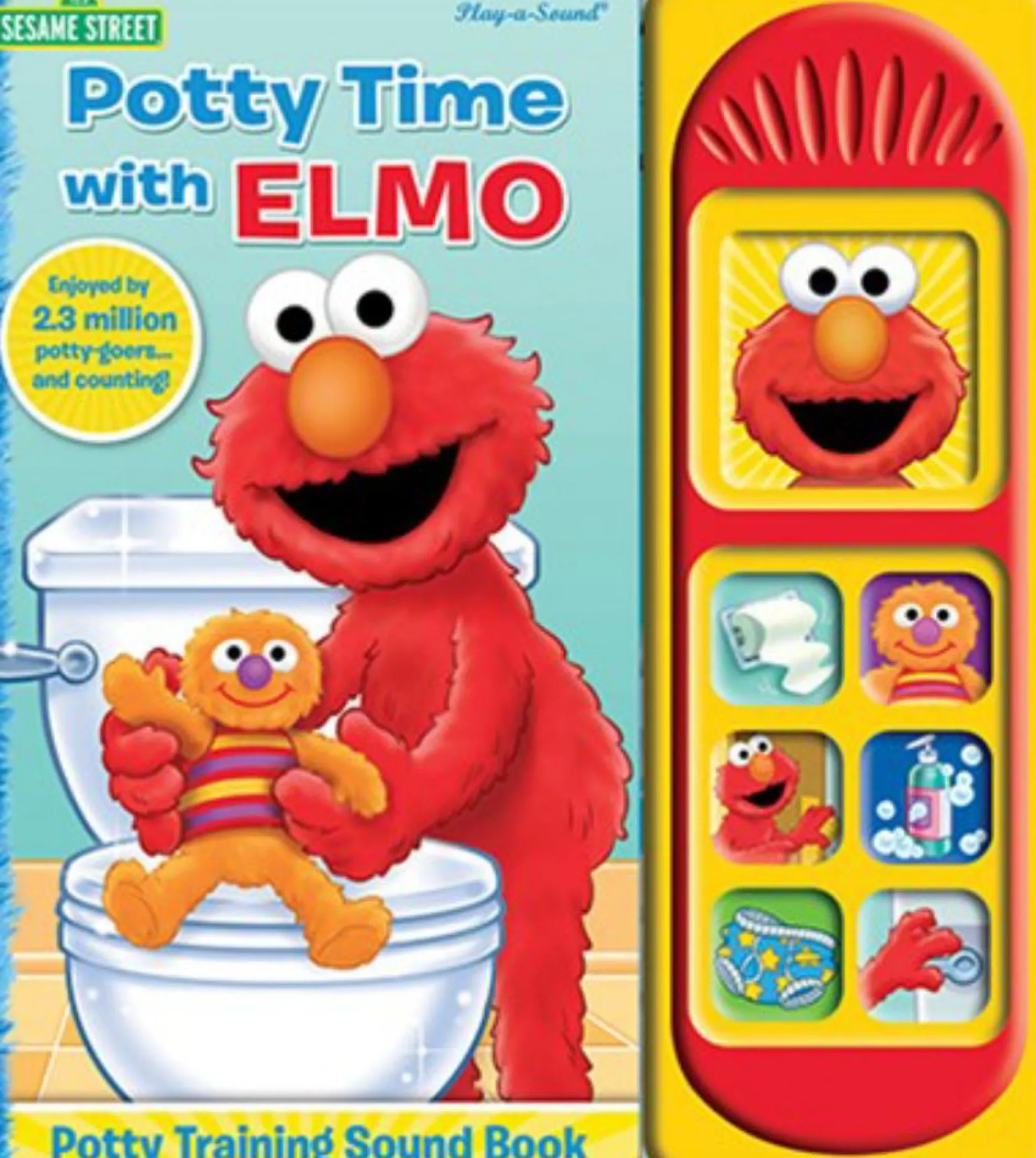 Sesame Street Potty Time with Elmo Interactive Sound Book