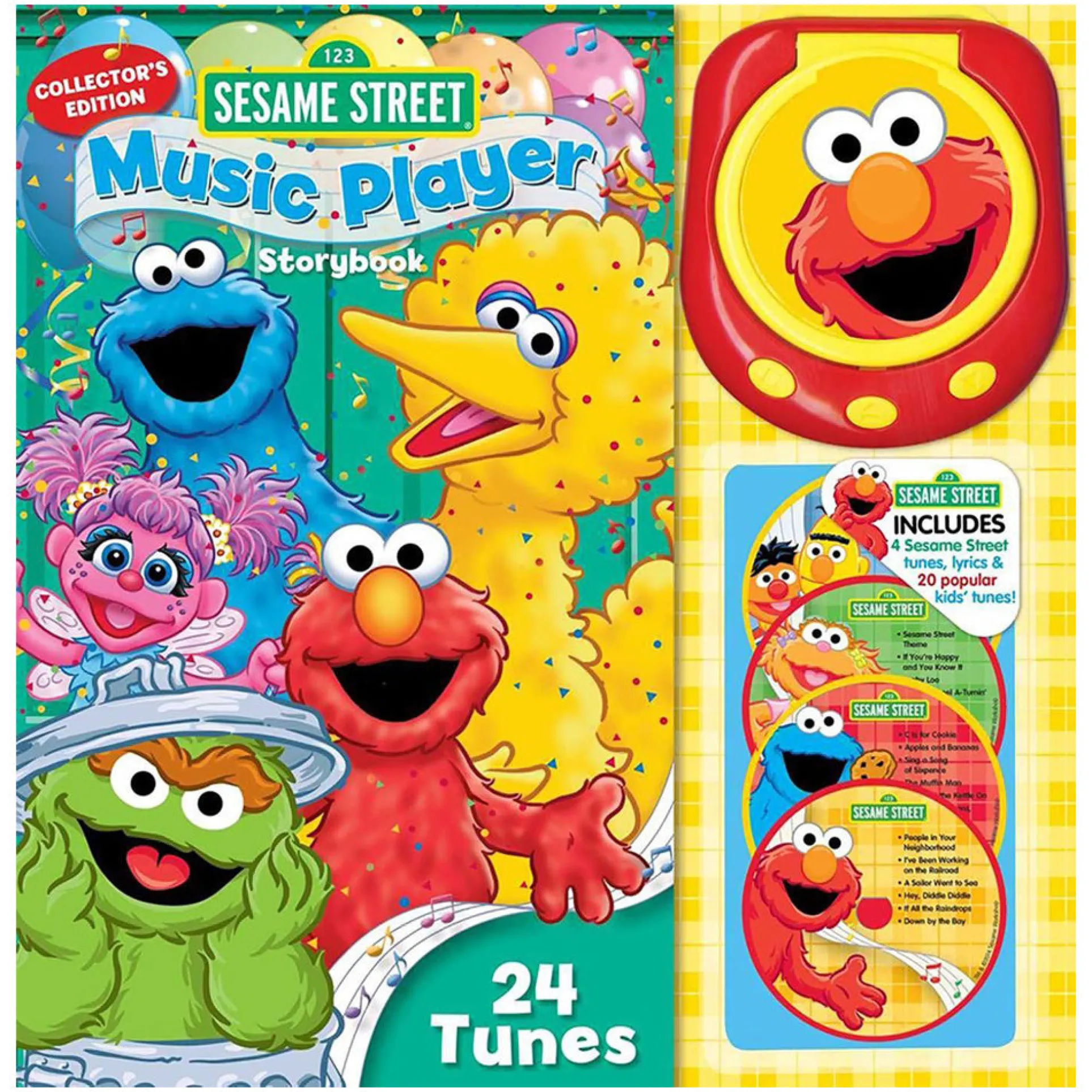 Sesame Street 50th Anniversary Music Player Storybook Set