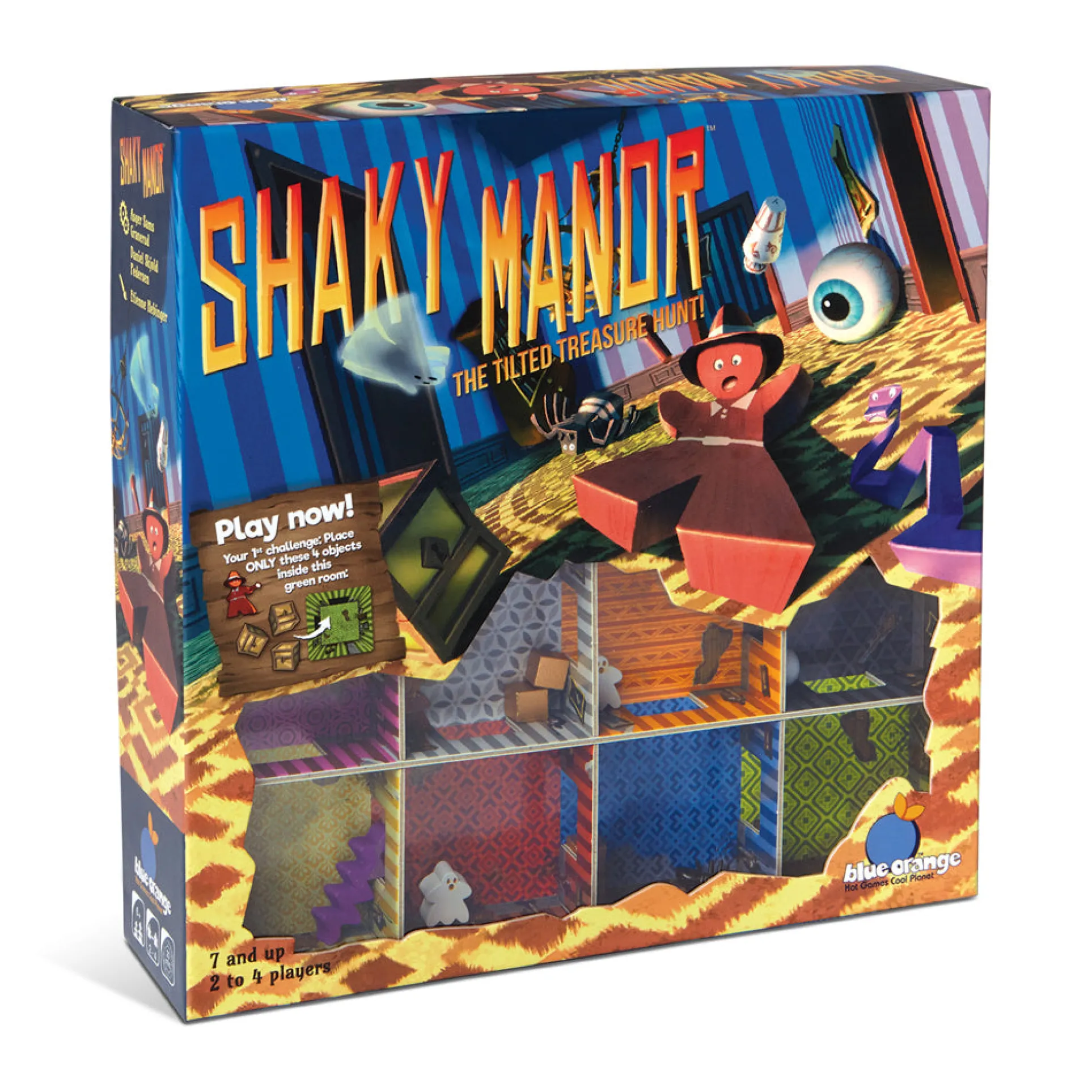 Shaky Manor Haunted House Adventure Board Game