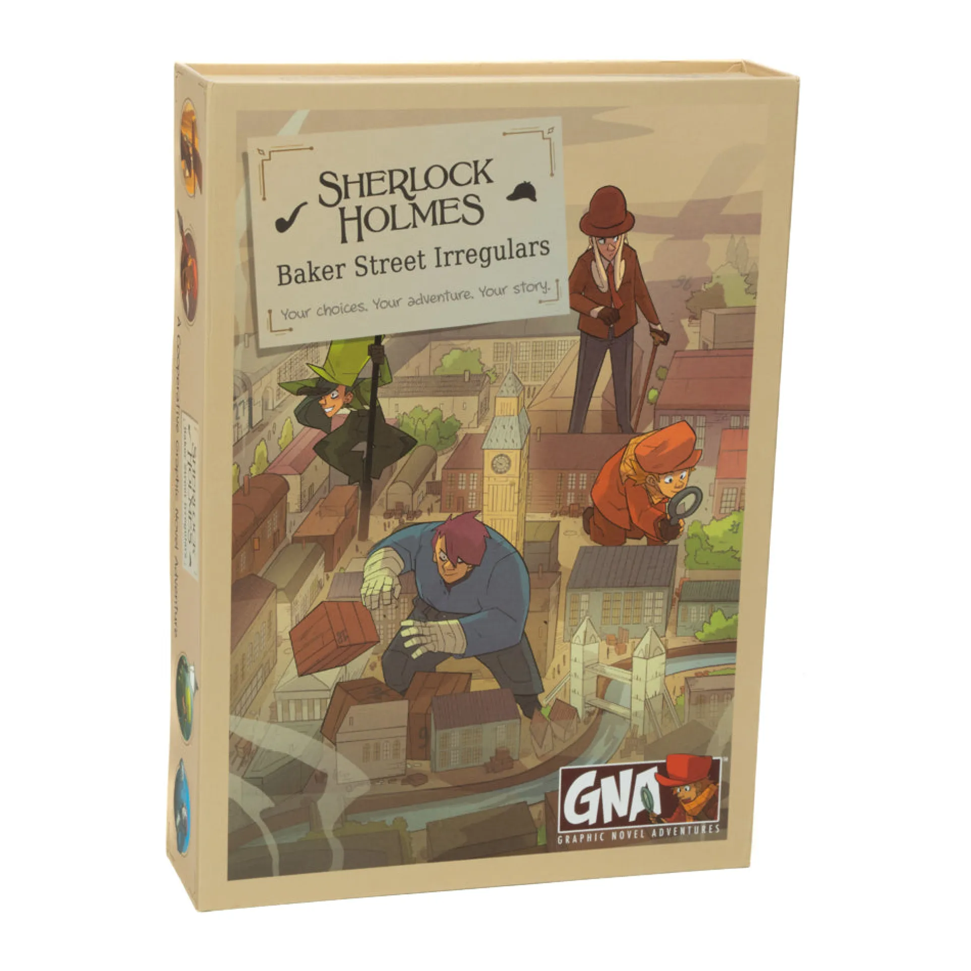 Sherlock Holmes: Baker Street Irregulars Cooperative Mystery Game