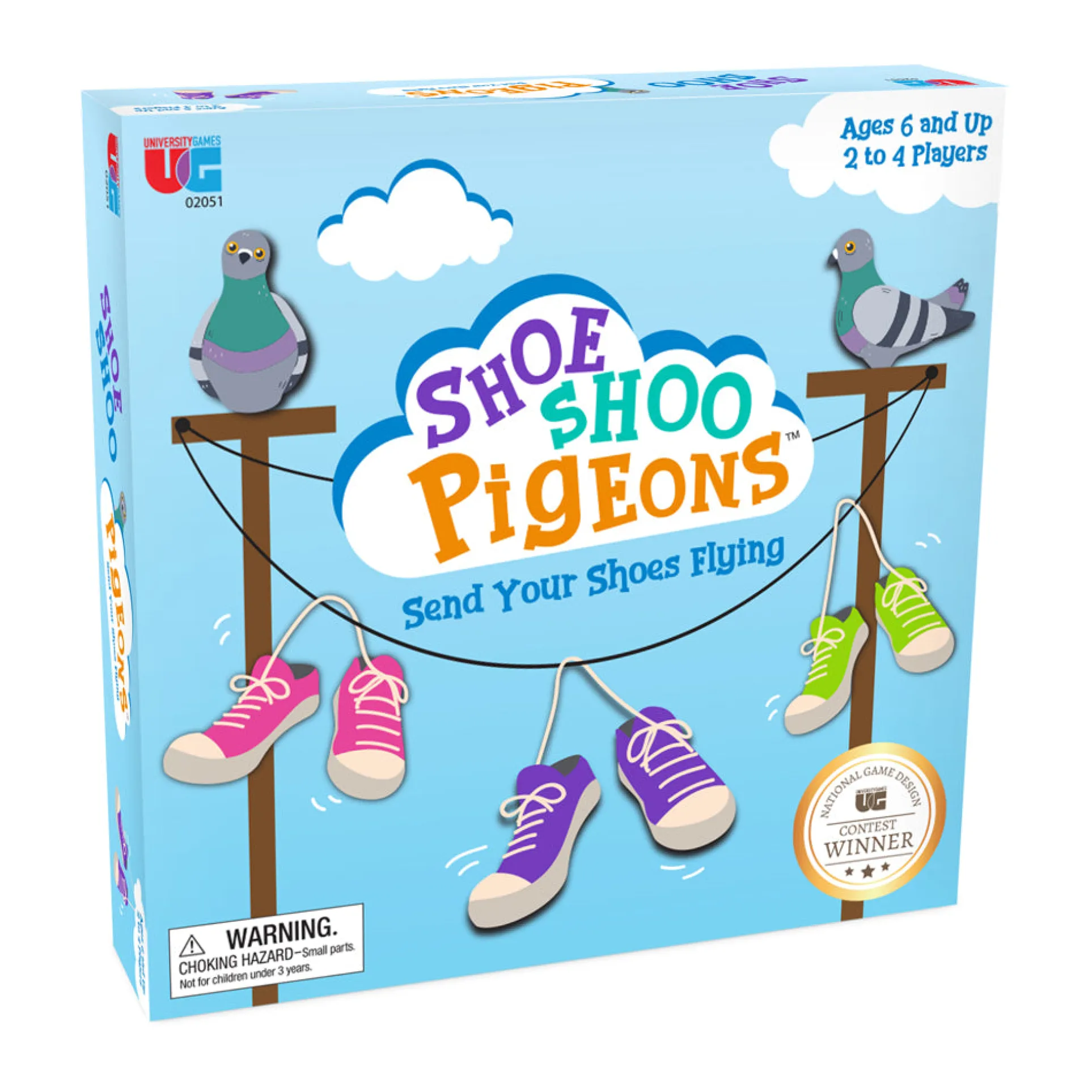 Shoe Shoo Pigeons Interactive Neighborhood Game