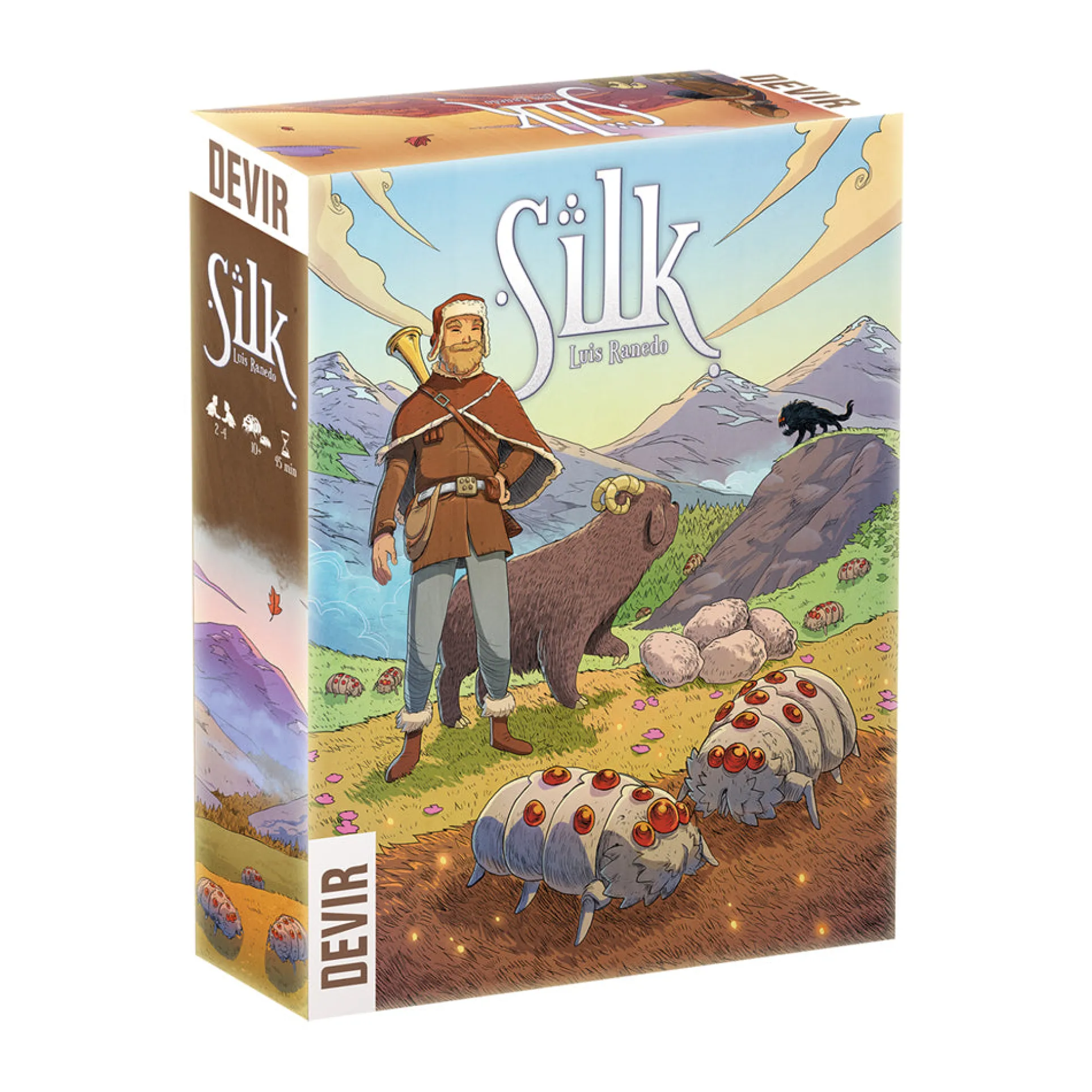 Silk Board Game: Strategic Sheep Herding Adventure