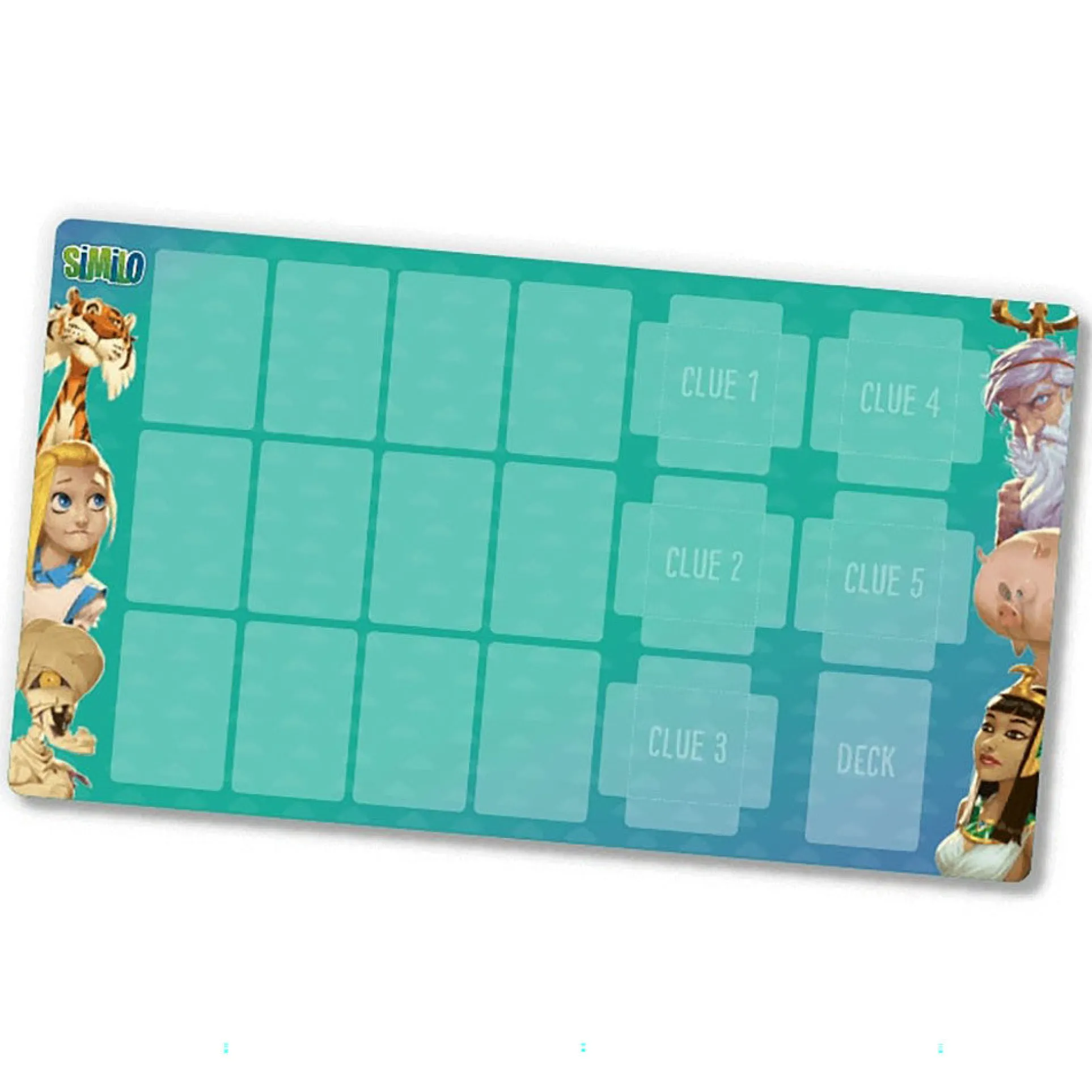 Similo Card Game Neoprene Player Mat Accessory