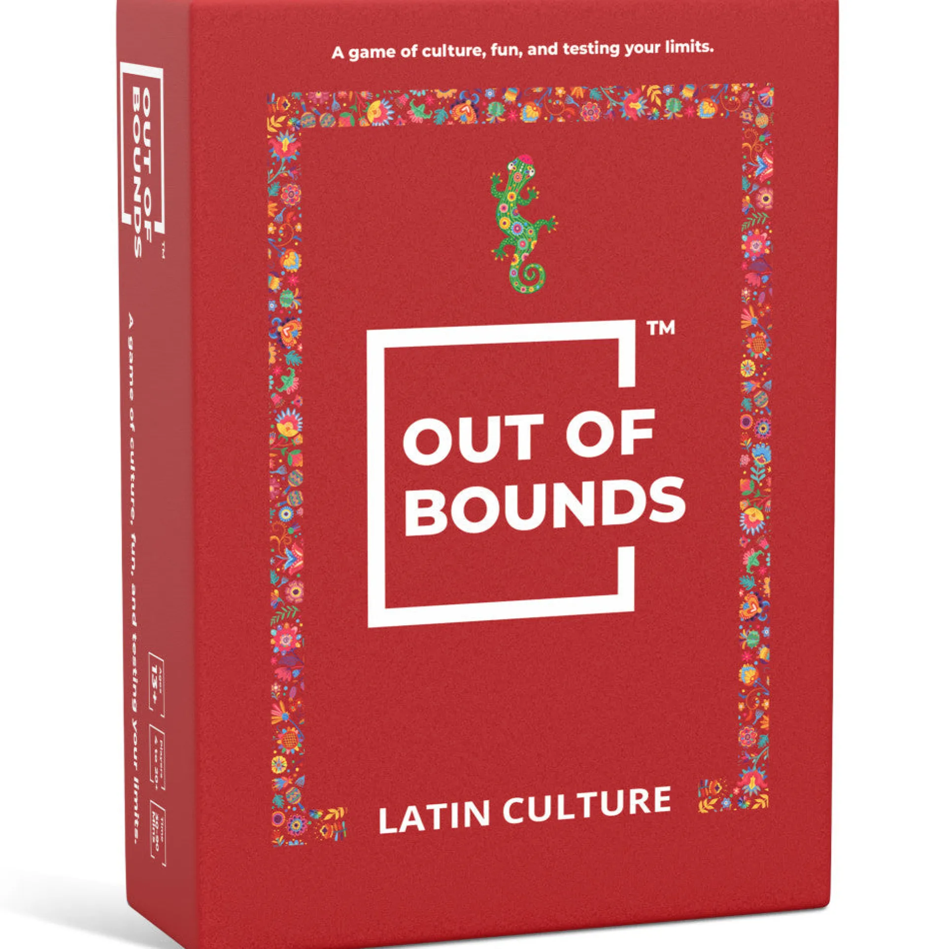 Simpli Gaming Out of Bounds: Latin Culture Card Game, Ages 13+