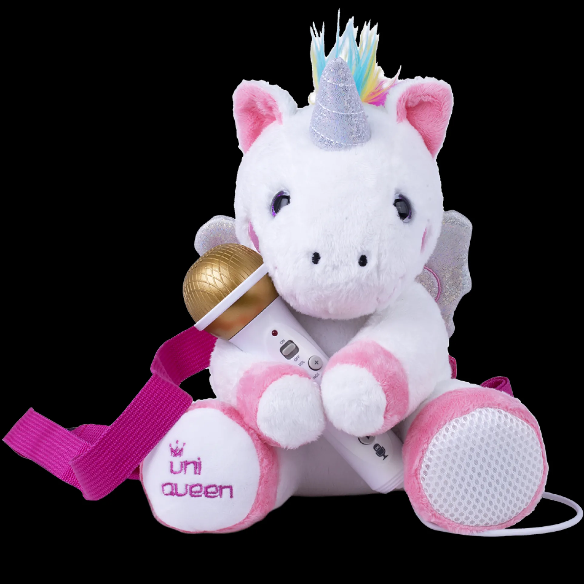 Singing Machine Kids Sing-Along Crew Plush, Uniqueen