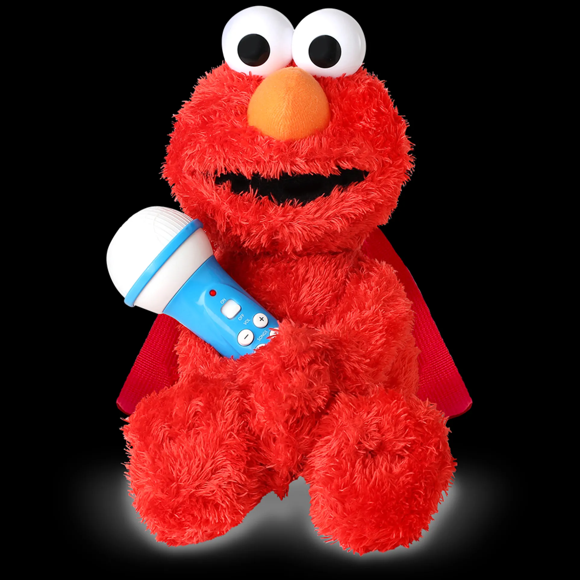 Singing Machine Sesame Street Karaoke Plush with built-in mic, Elmo