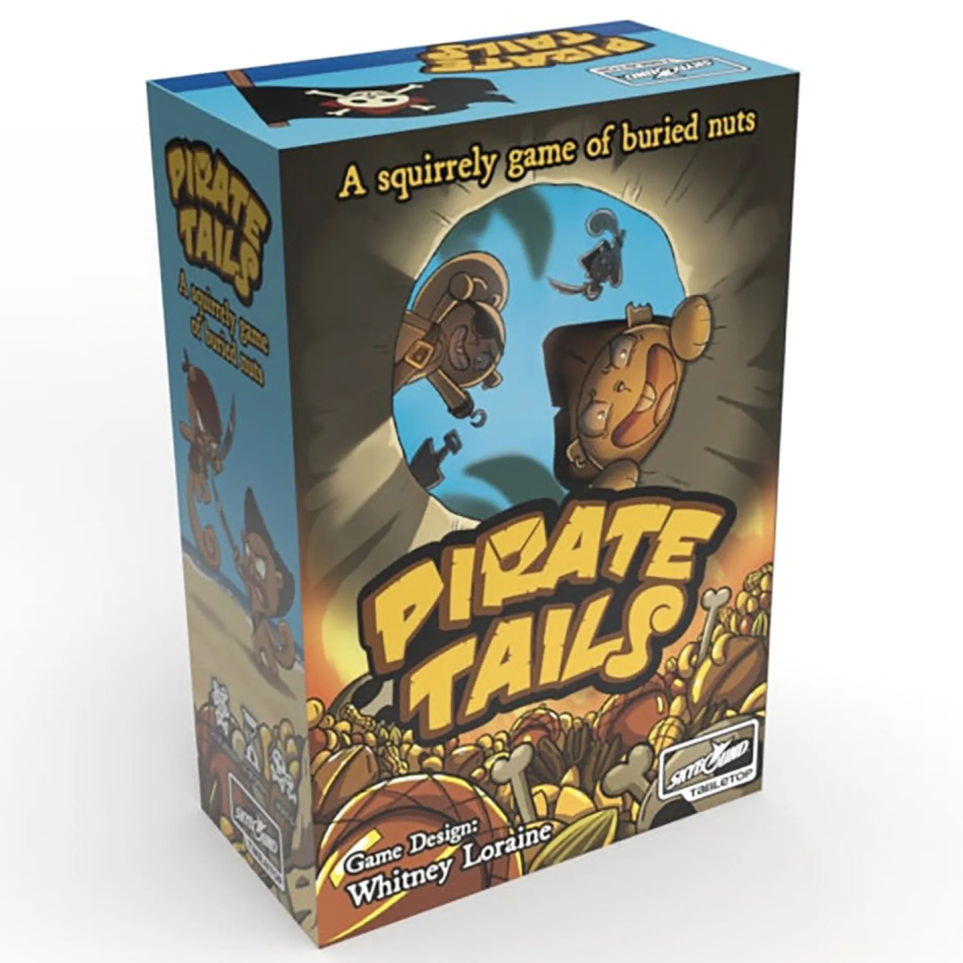 Skybound Pirate Tails: Squirrel-Themed Nut Collection Card Game