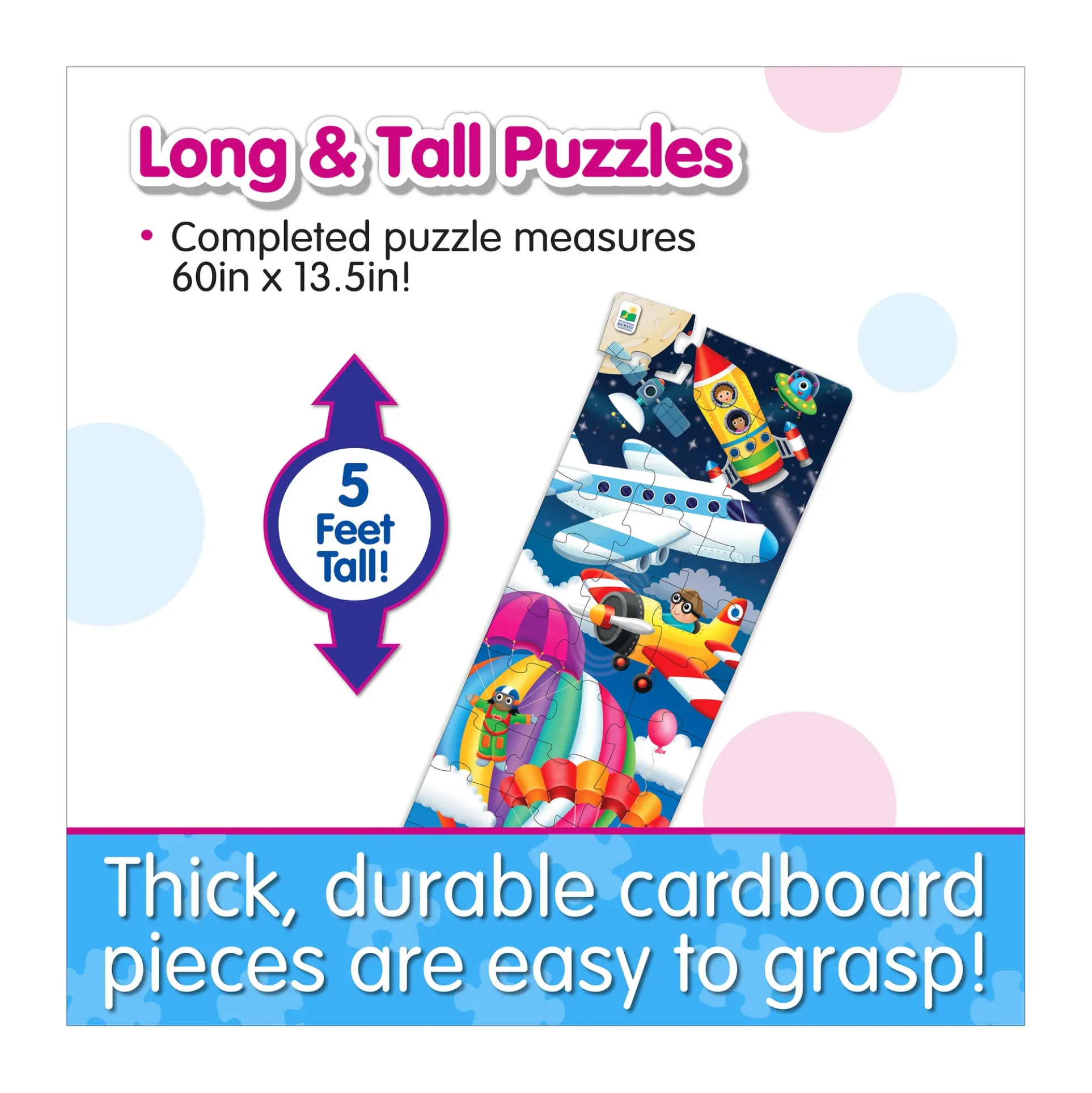 Sky-High Adventure Floor Puzzle - Up in the Air - 51 pc