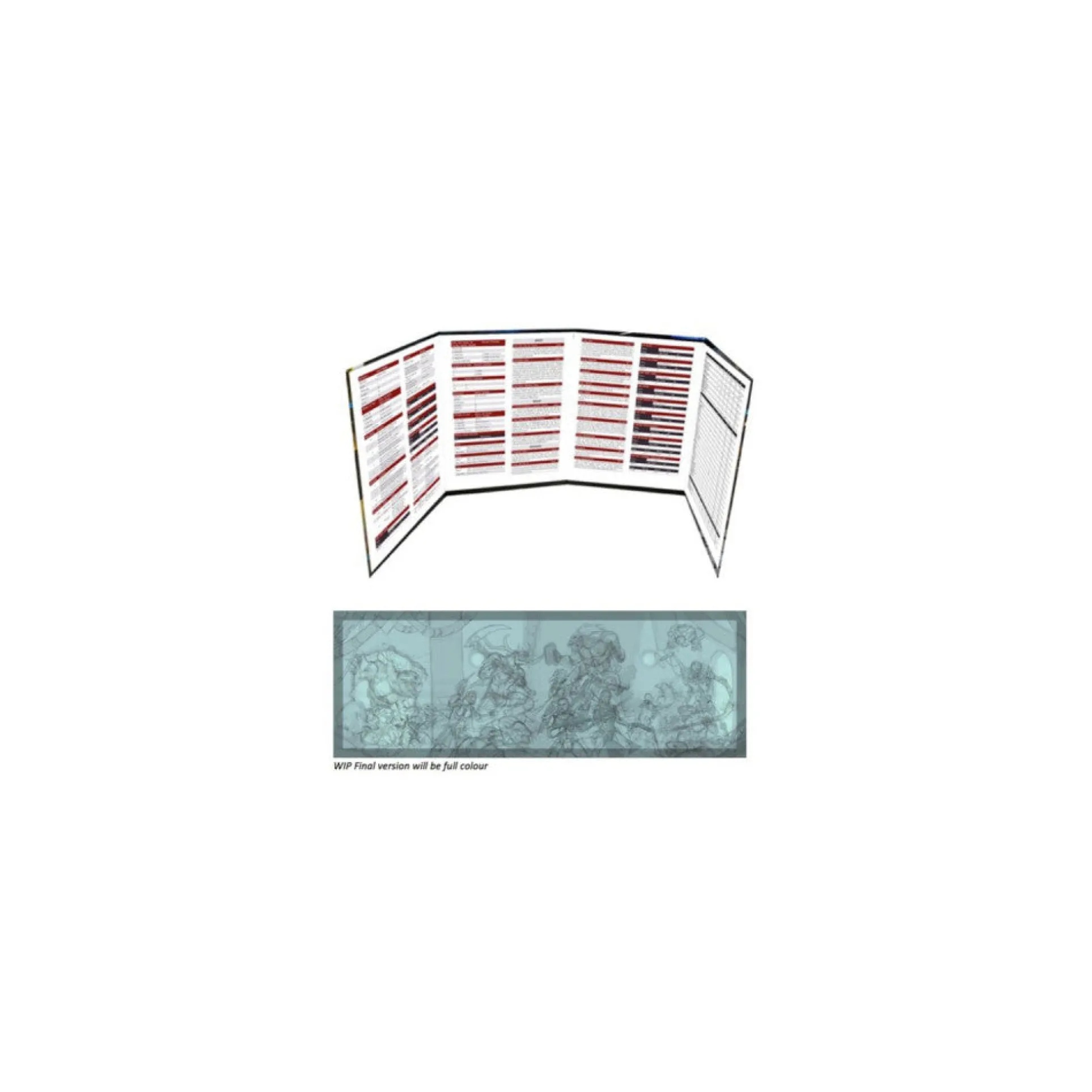SLA Industries 2nd Edition GM's Pack with Illustrated Screen and Booklet