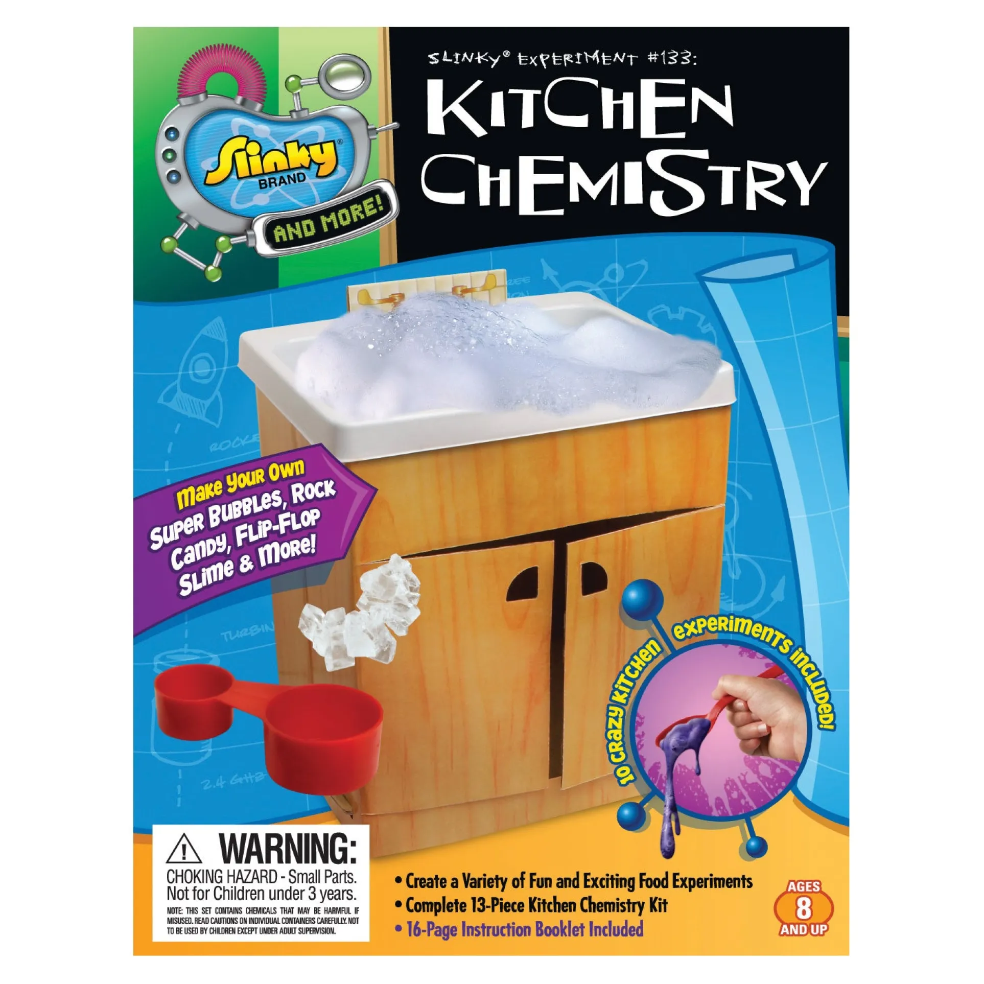 Slinky Science Deluxe Kitchen Chemistry Mini Lab Kit