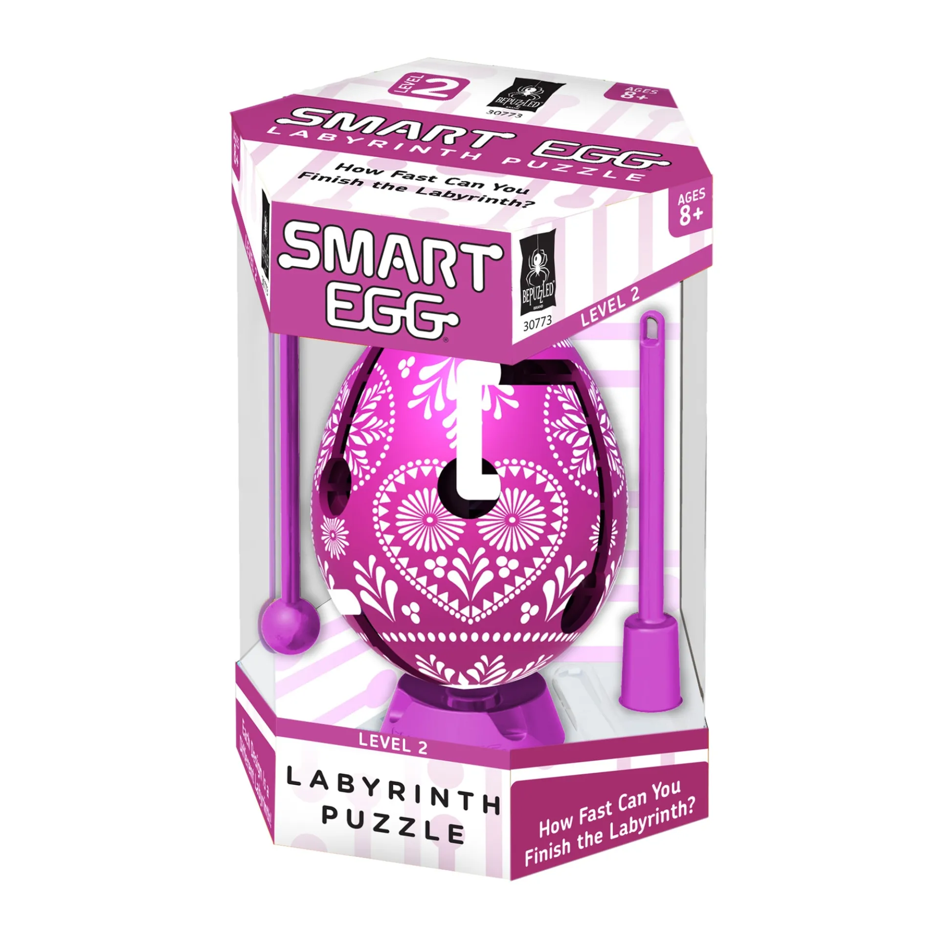 Smart Egg Labyrinth Puzzle - Purple Color Collection