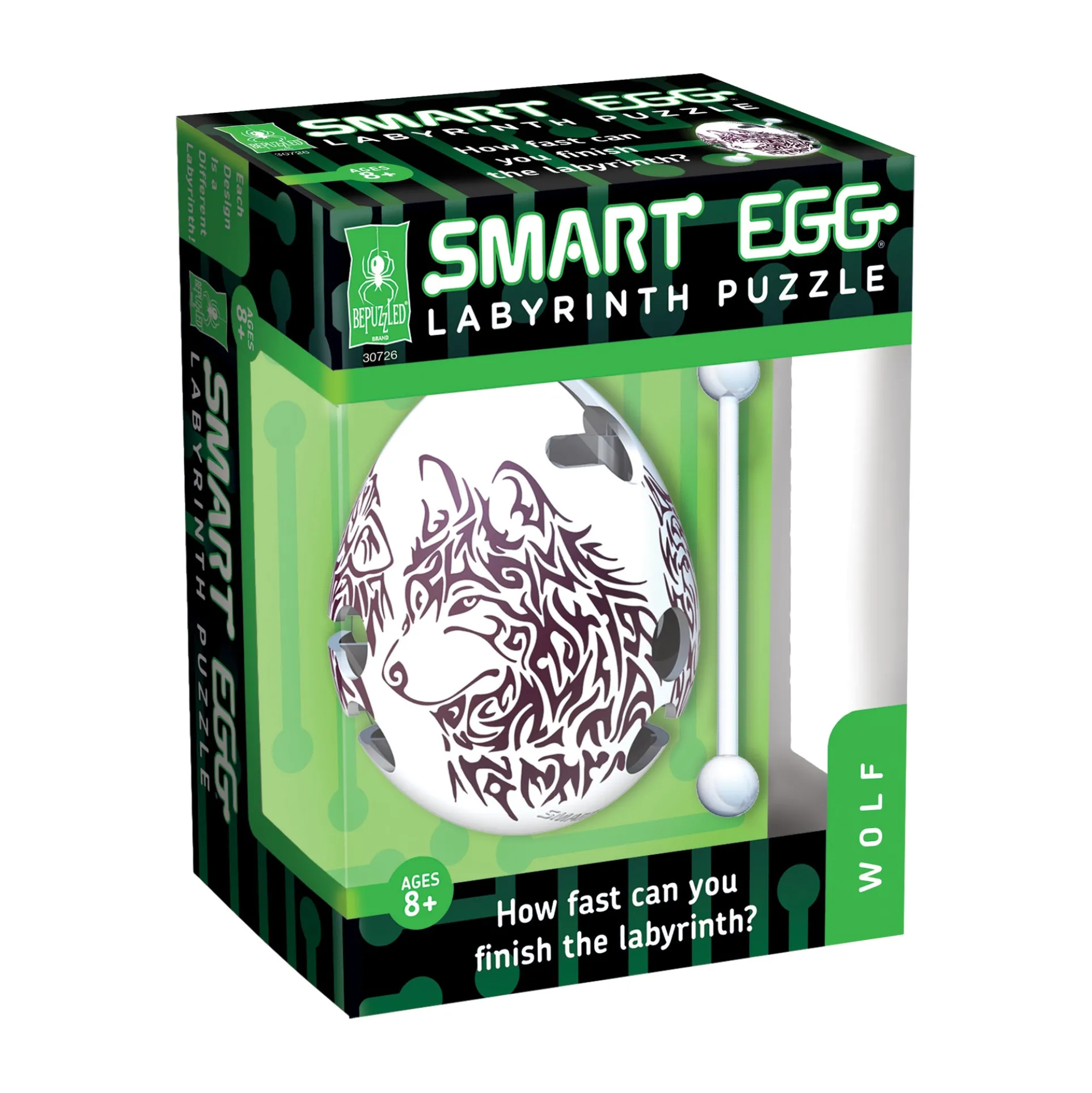 Smart Egg Wolf Edition 1-Layer Labyrinth Puzzle - Level 2