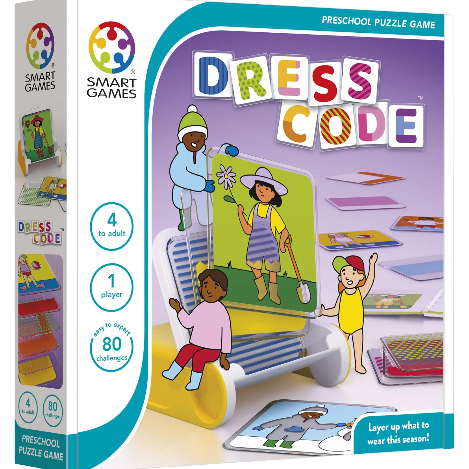 SmartGames Dress Code Toddler Puzzle Game