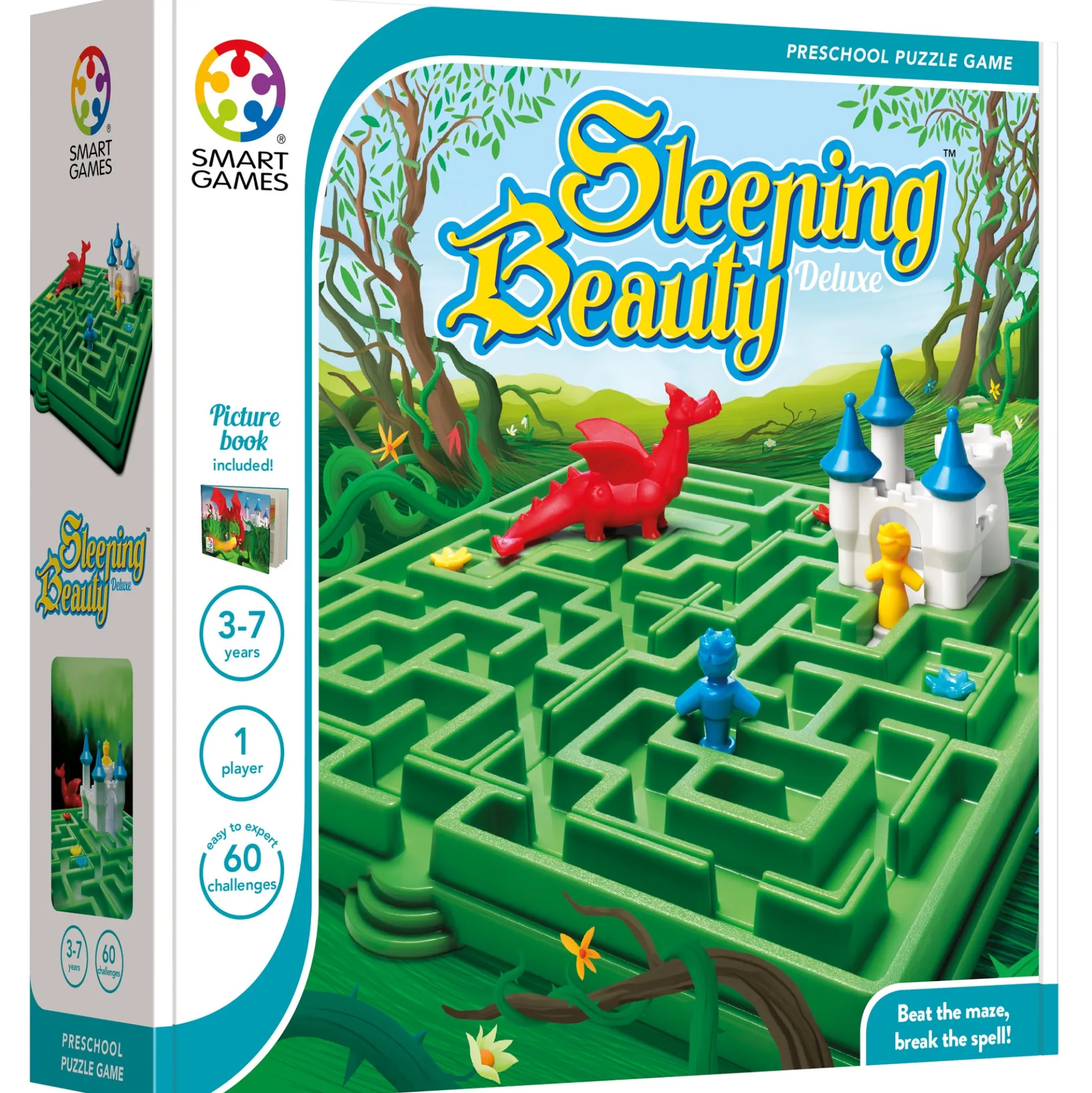 SmartGames Sleeping Beauty Deluxe - Interactive Preschool Puzzle Game
