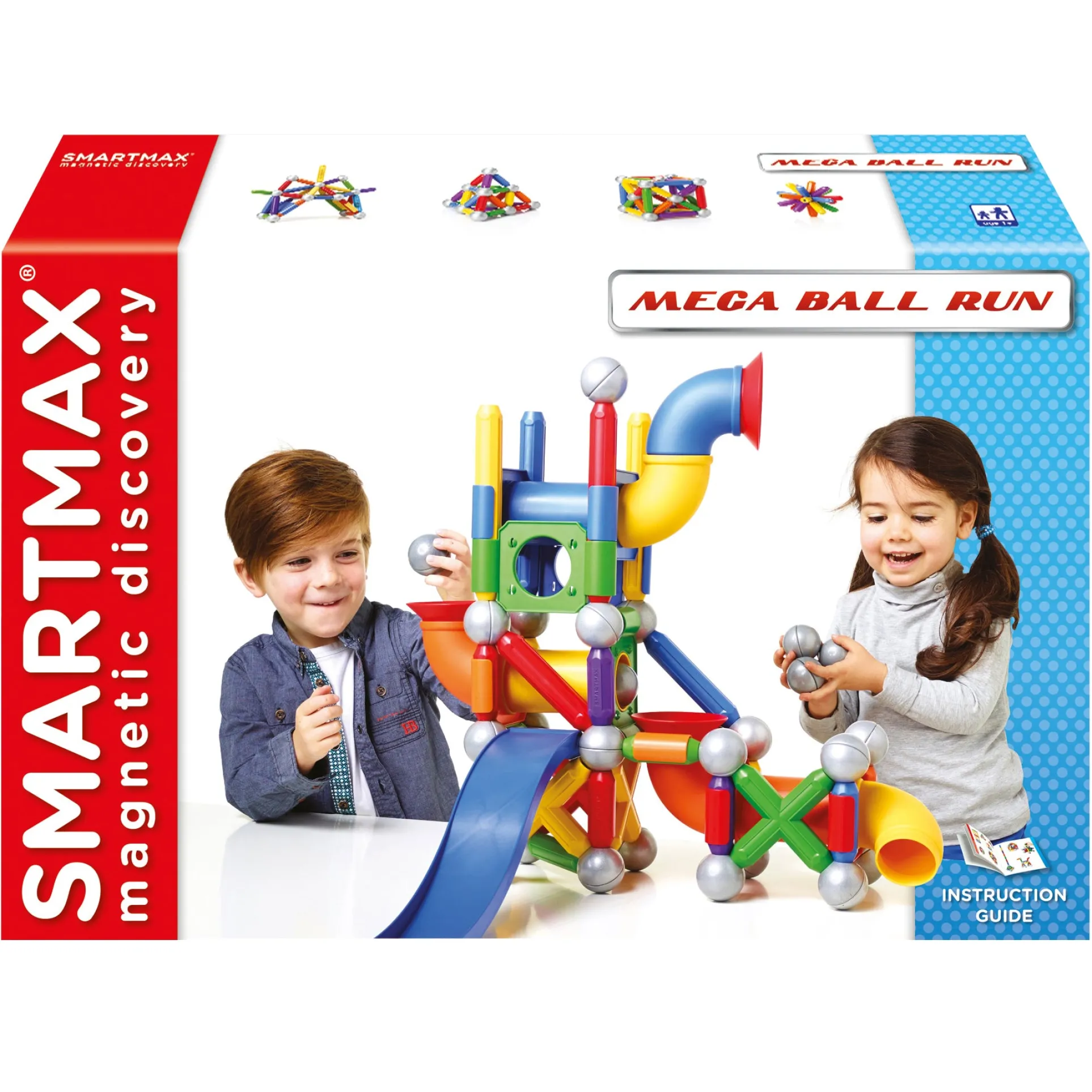 SmartMax 74-Piece Magnetic Discovery Mega Ball Run Set
