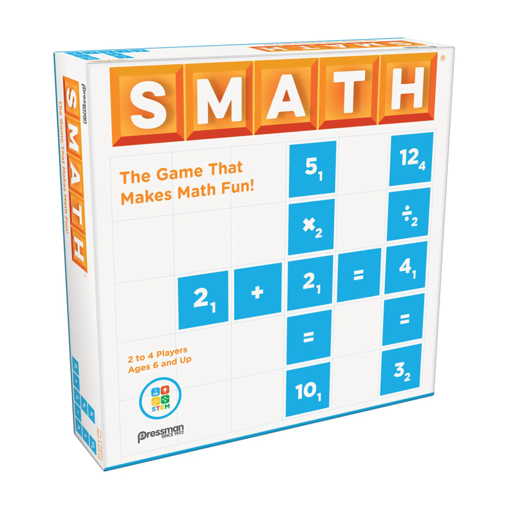 Smath Educational Math Board Game by Pressman Toy