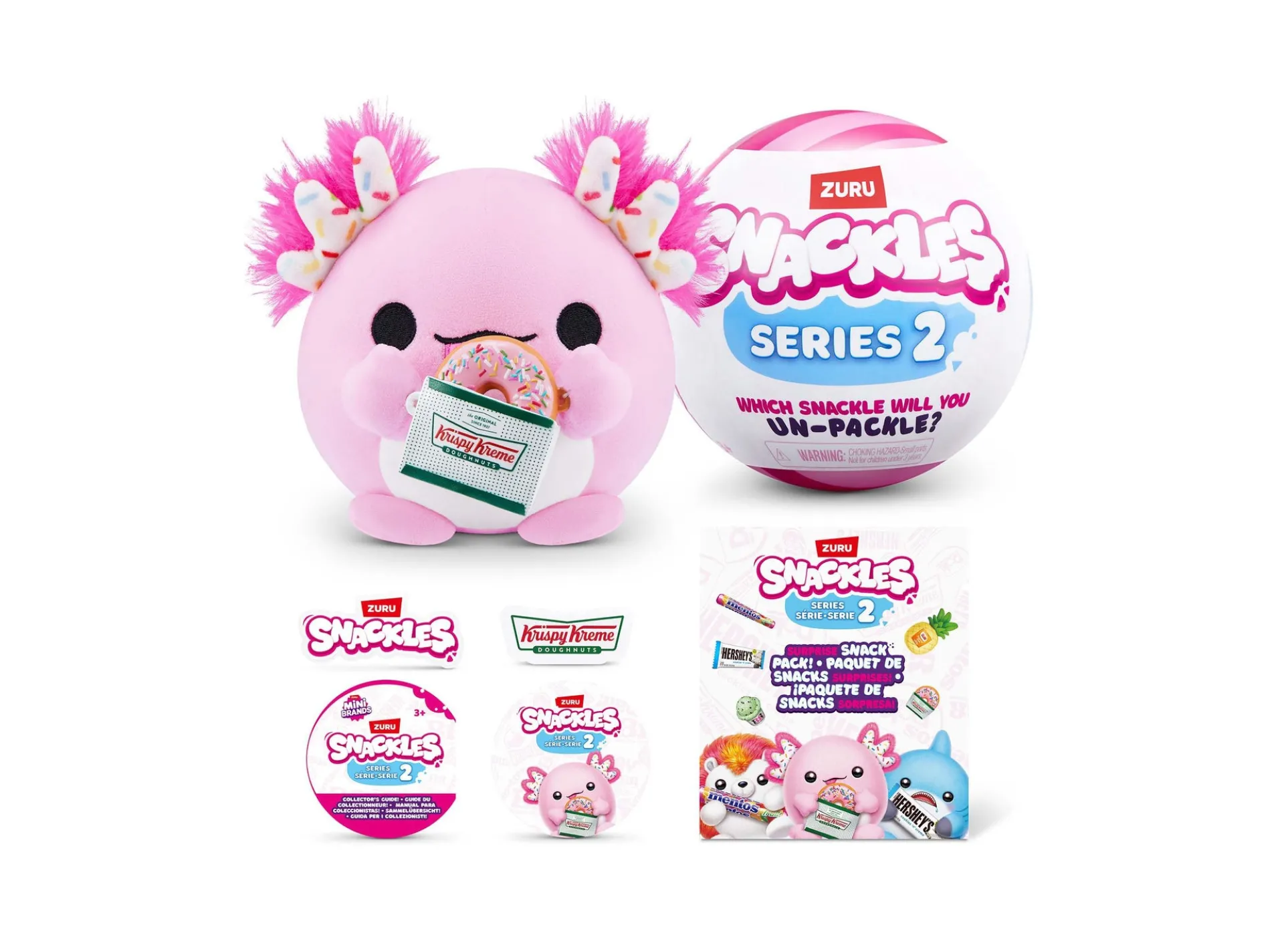 Snackles Series 2 14 inch Collectible Plush Toy - Hersheys Bear