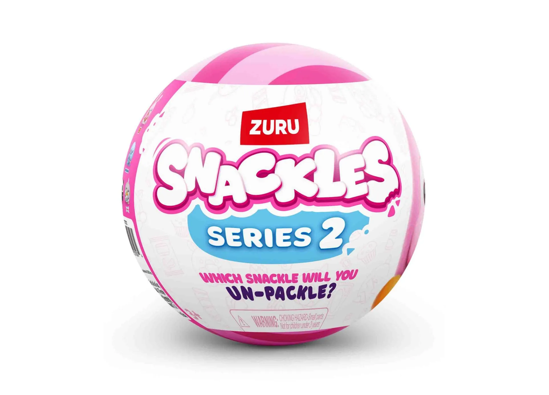 Snackles Series 2 Mystery 5-inch Capsule Plush Toy