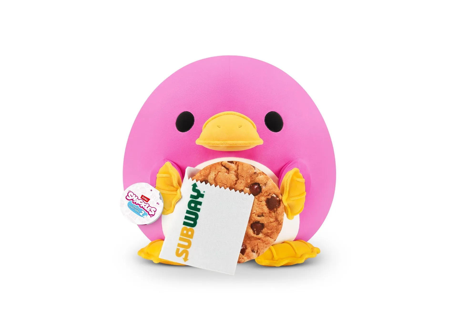 Snackles Zuru 16 inch Large Subway Cookie Soft Plush Toy