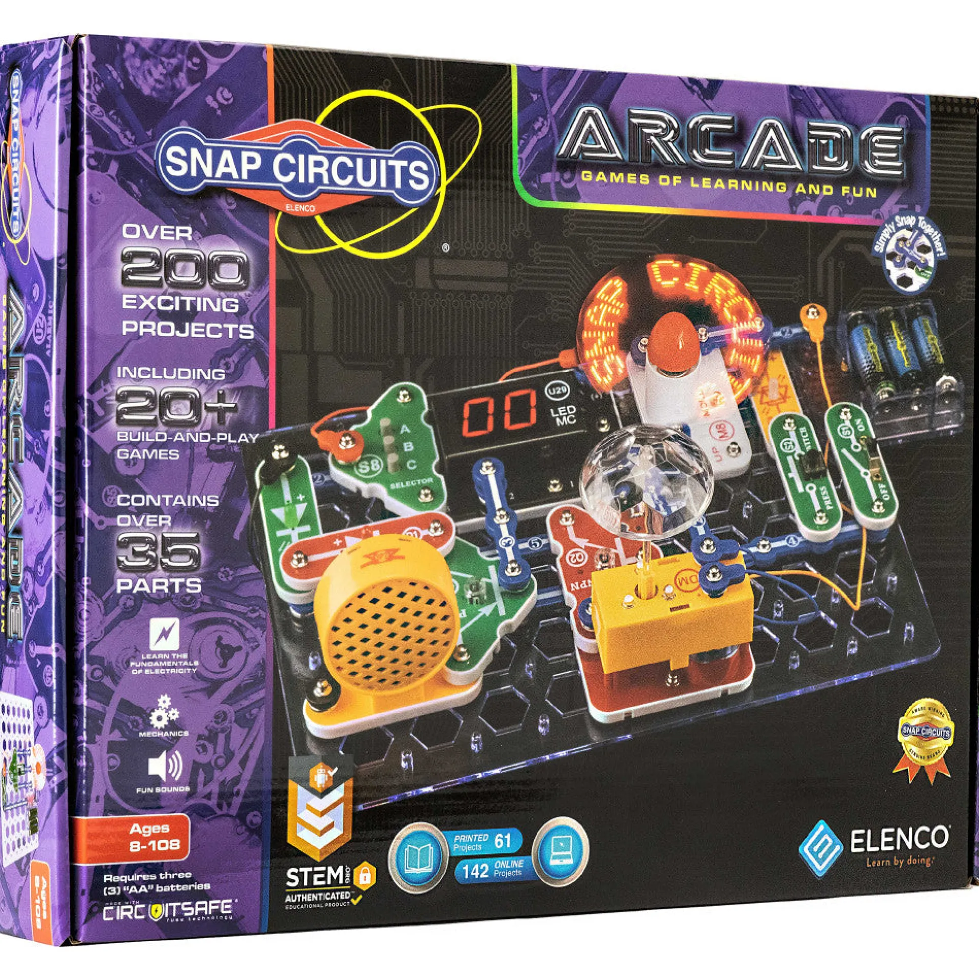 Snap Circuits Arcade Electronics Exploration Kit - STEM Learning