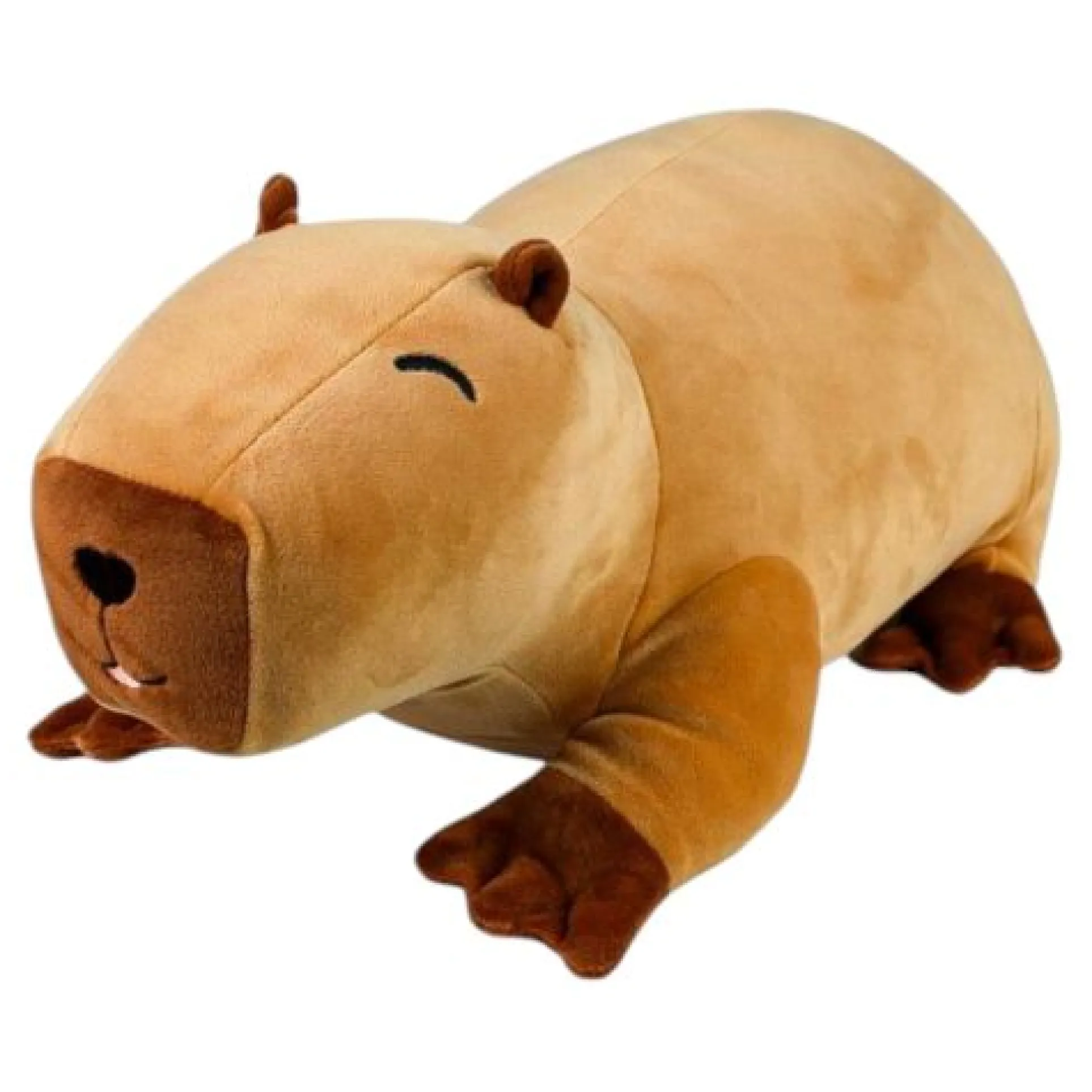 Snoozimals Super Soft 20in Capybara Plush - Cuddly Companion