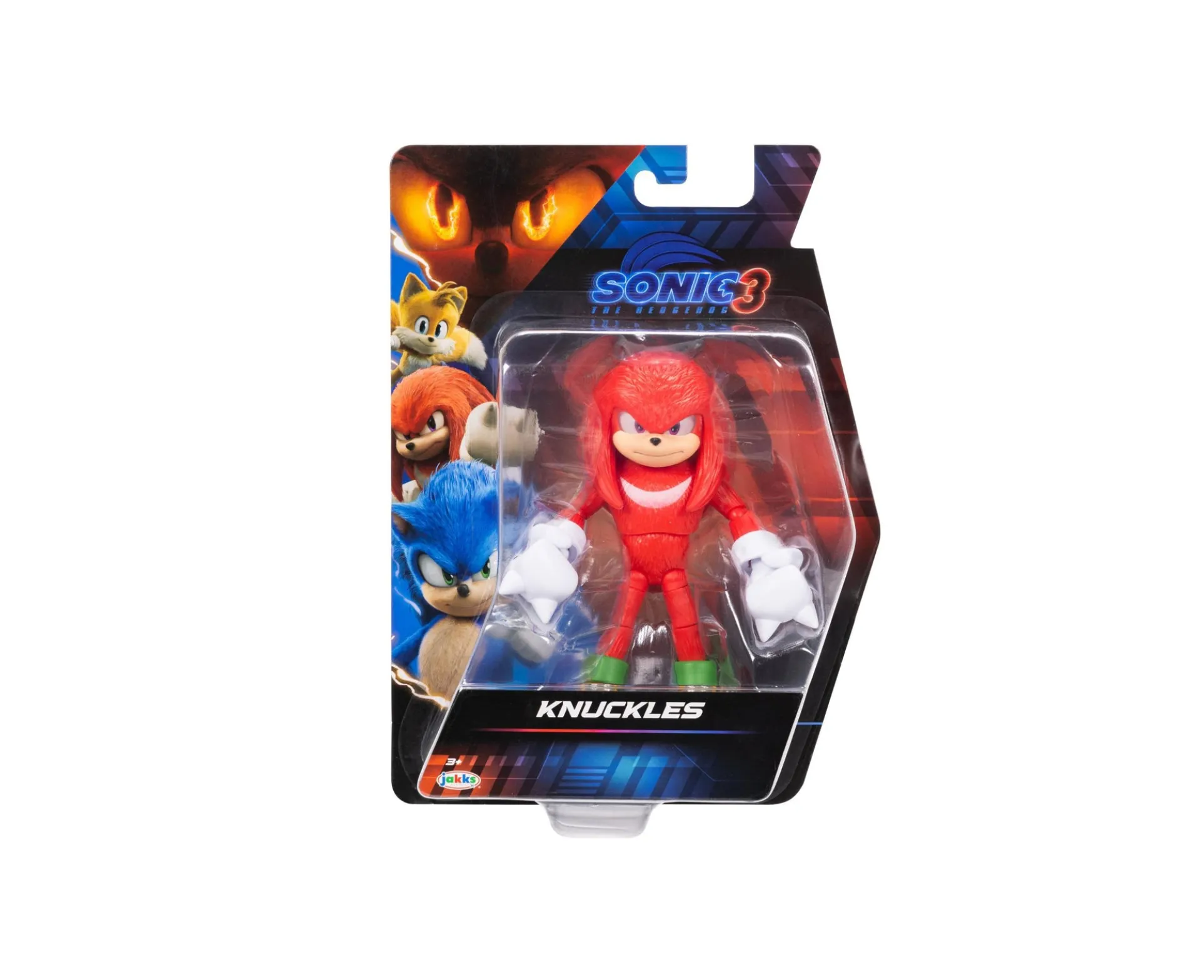 Sonic 3 Movie Knuckles 5" Dynamic Articulation Figure