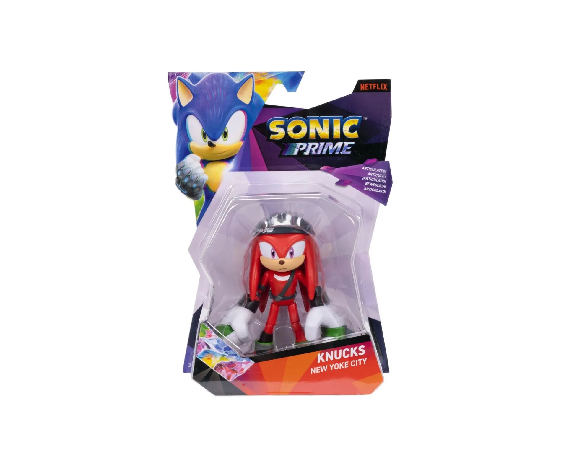 Sonic Prime 5" Knuckles Articulated Action Figure