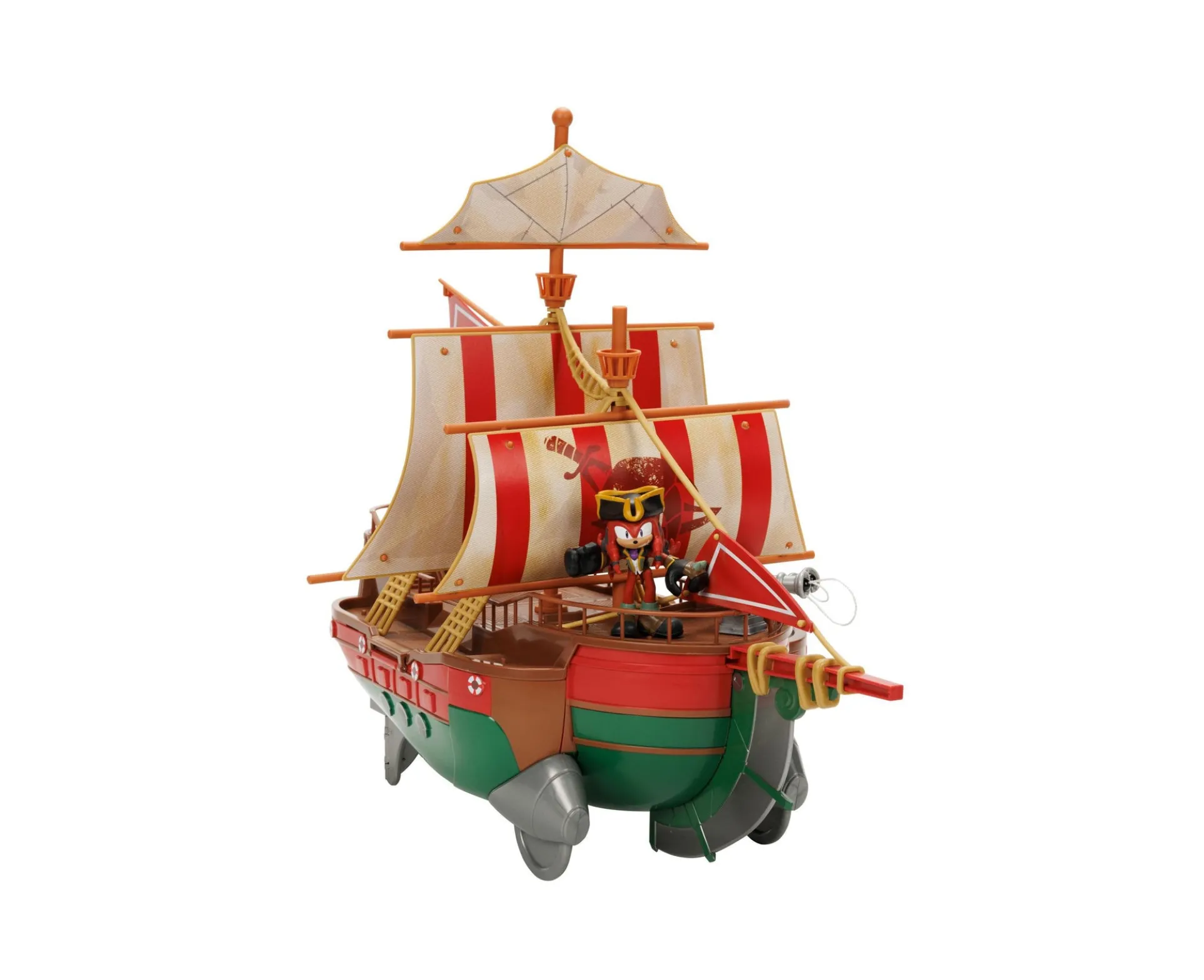 Sonic Prime 2.5" Pirate Ship Playset with Knuckles the Dread Figure